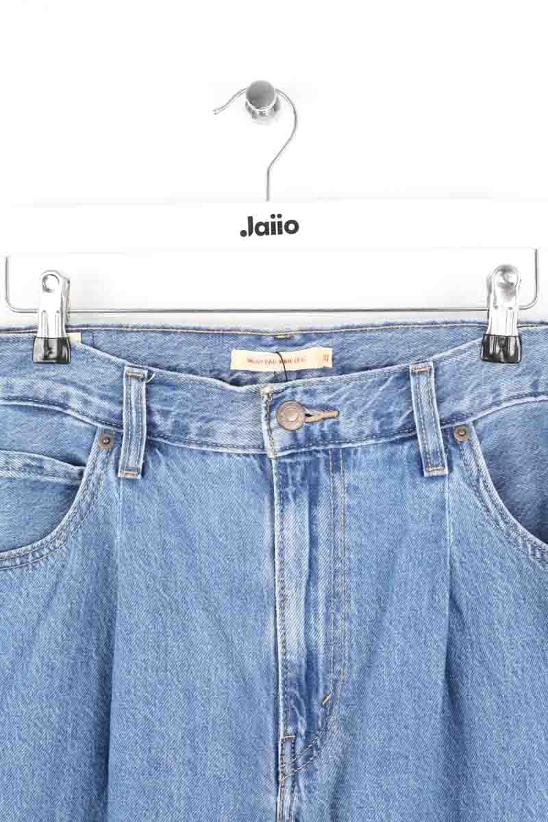 Straight cotton-blend pants LEVI'S - Seconde main Blue