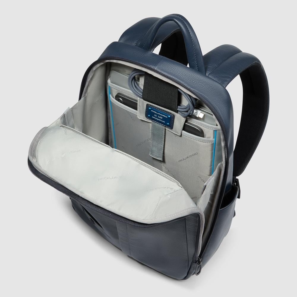 15.6" Laptop Backpack PIQUADRO Blue