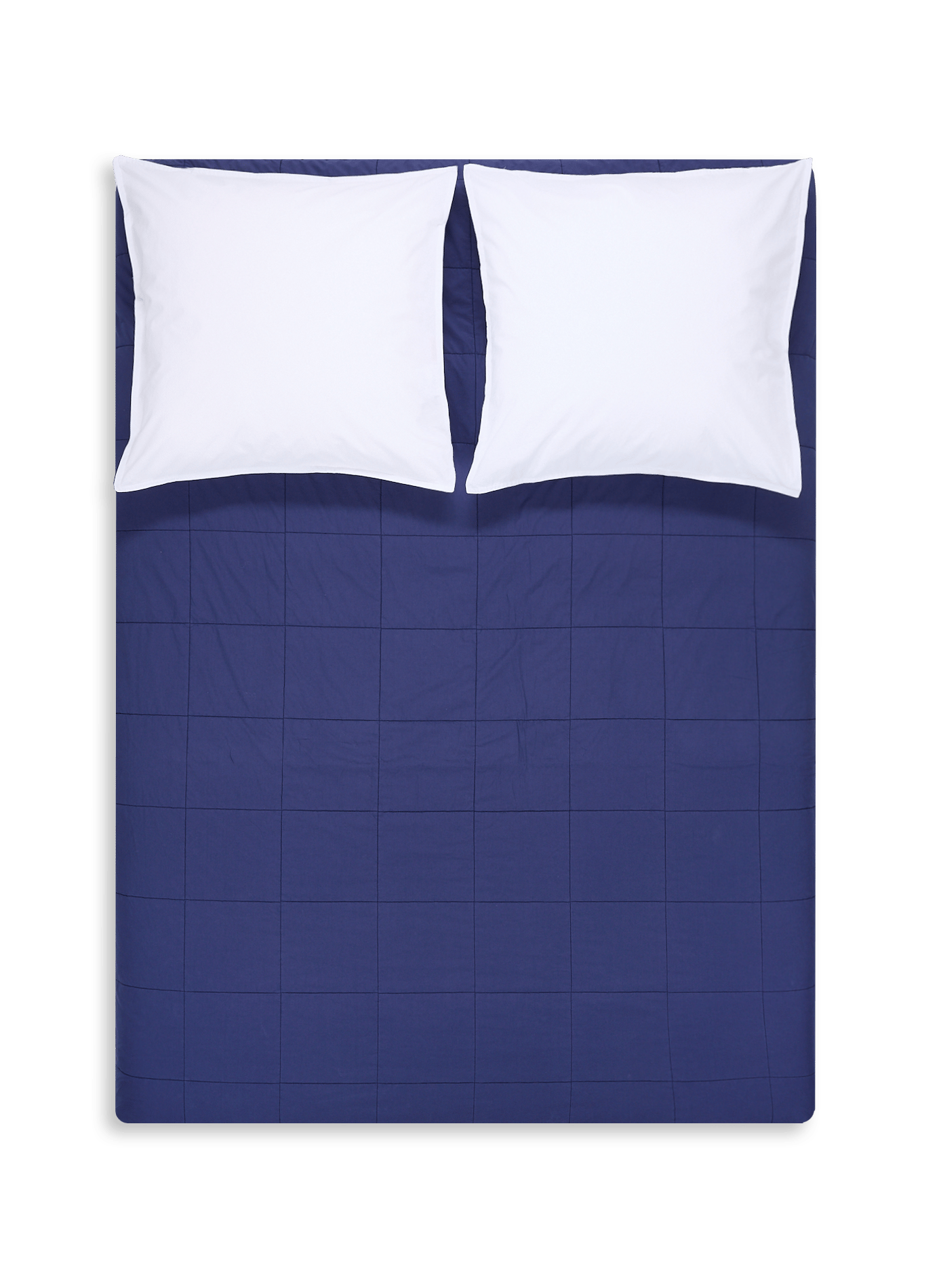 Katoenen beddensprei AU PRINTEMPS PARIS MAISON Blauw