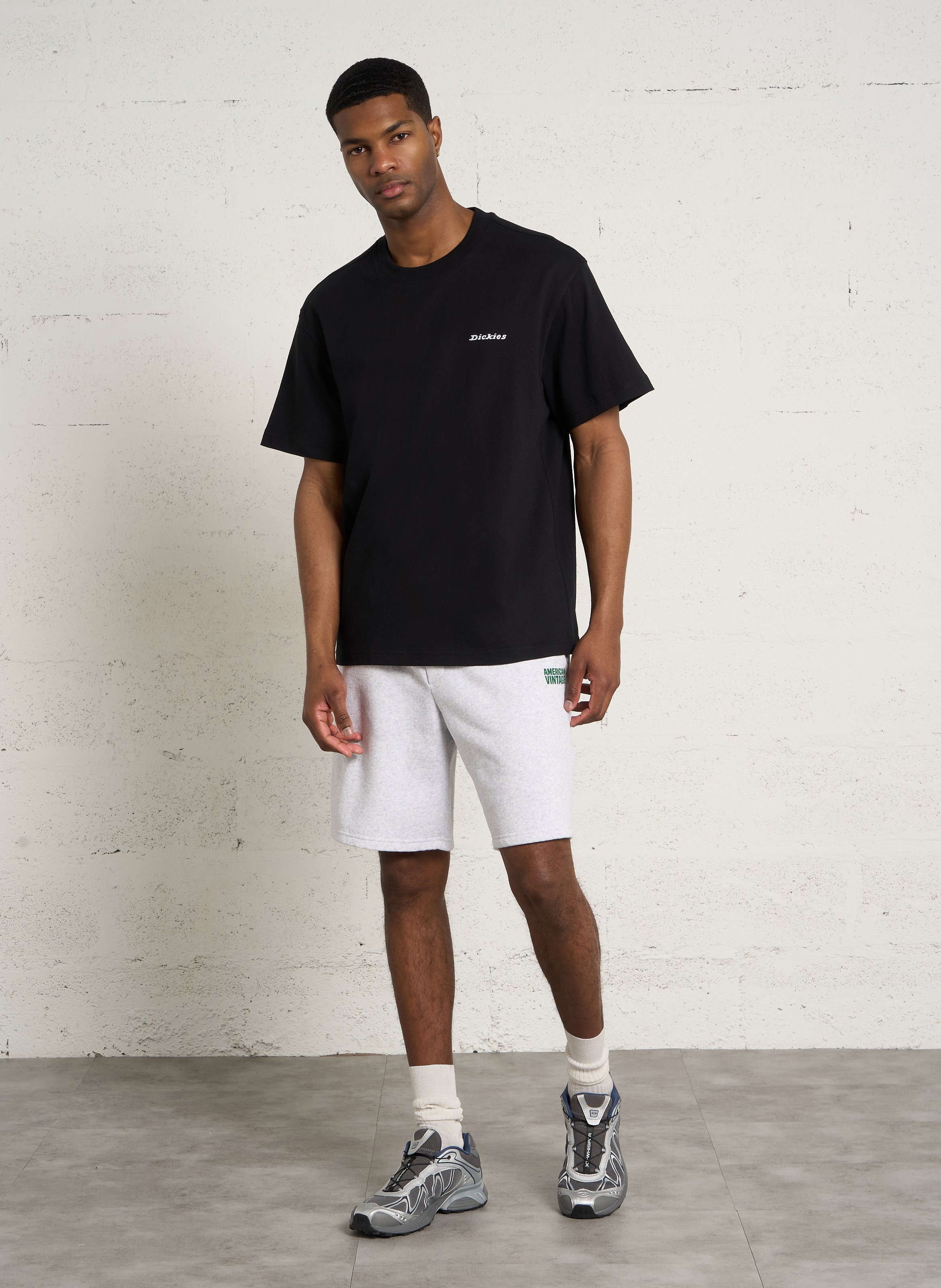 Straight sweatshorts AMERICAN VINTAGE Grey