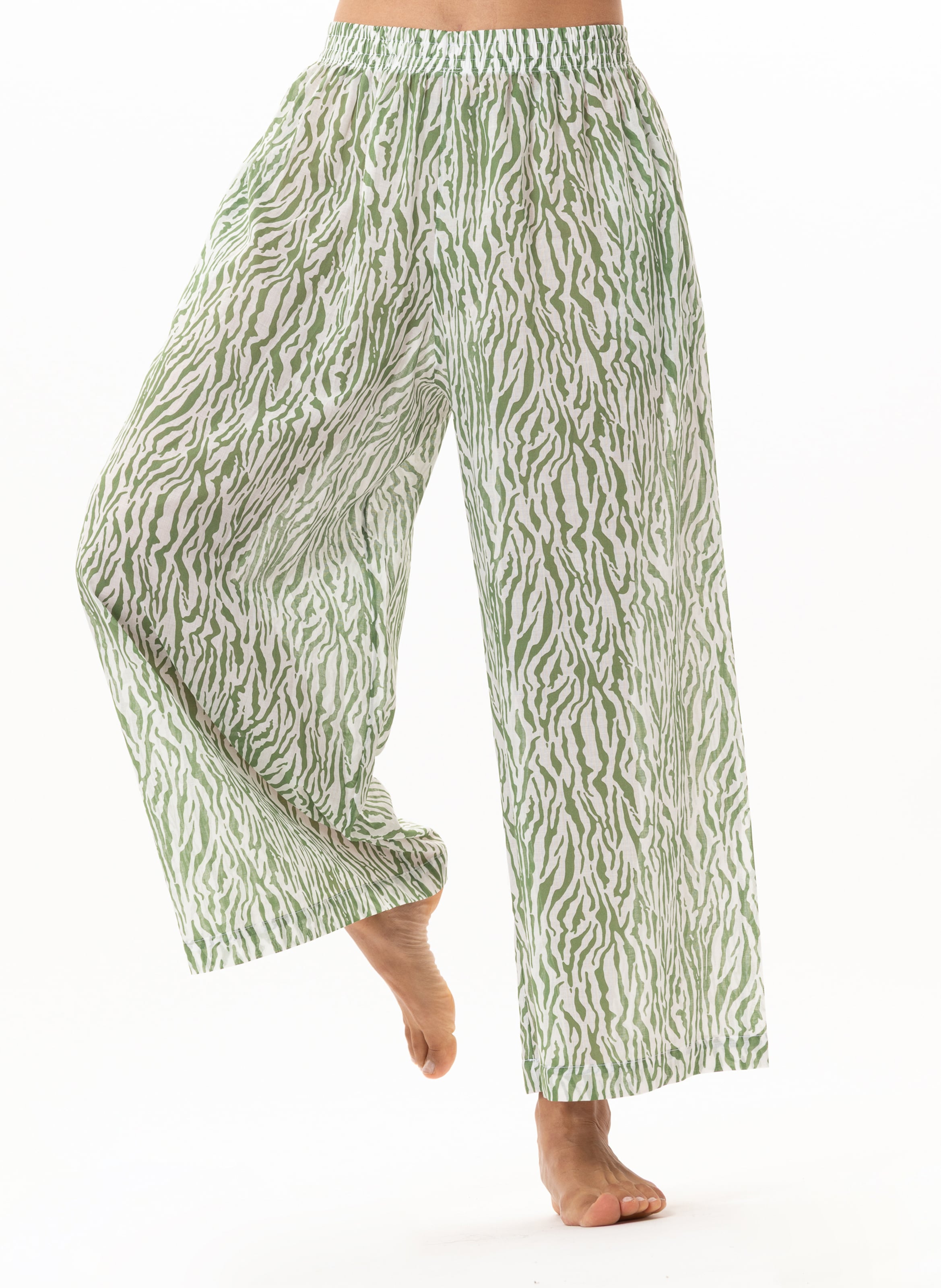 Pantalon en voile de coton LE CHAT Multicolore