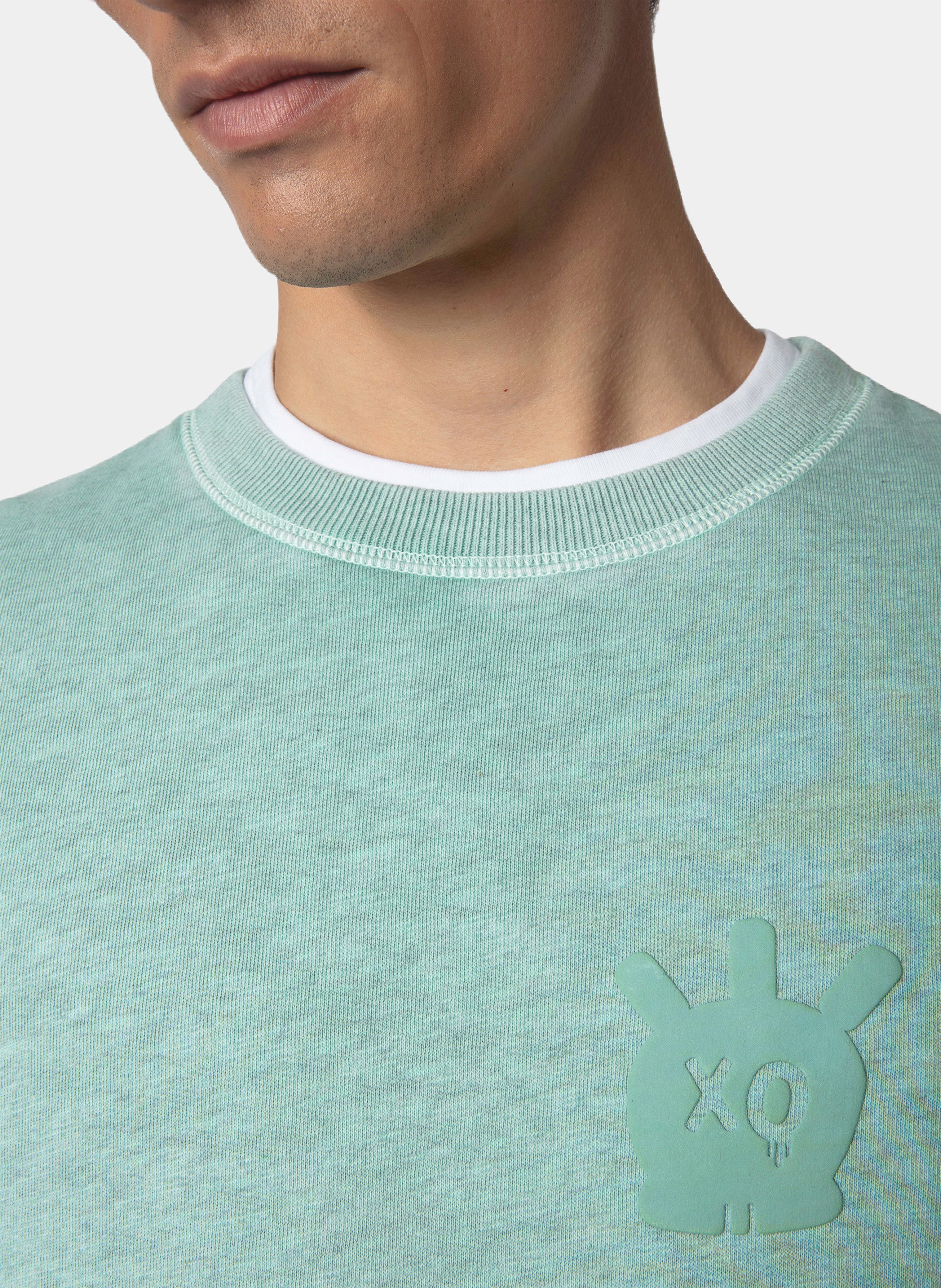 Sweatshirt col rond molletonné en coton  ZADIG&VOLTAIRE Bleu