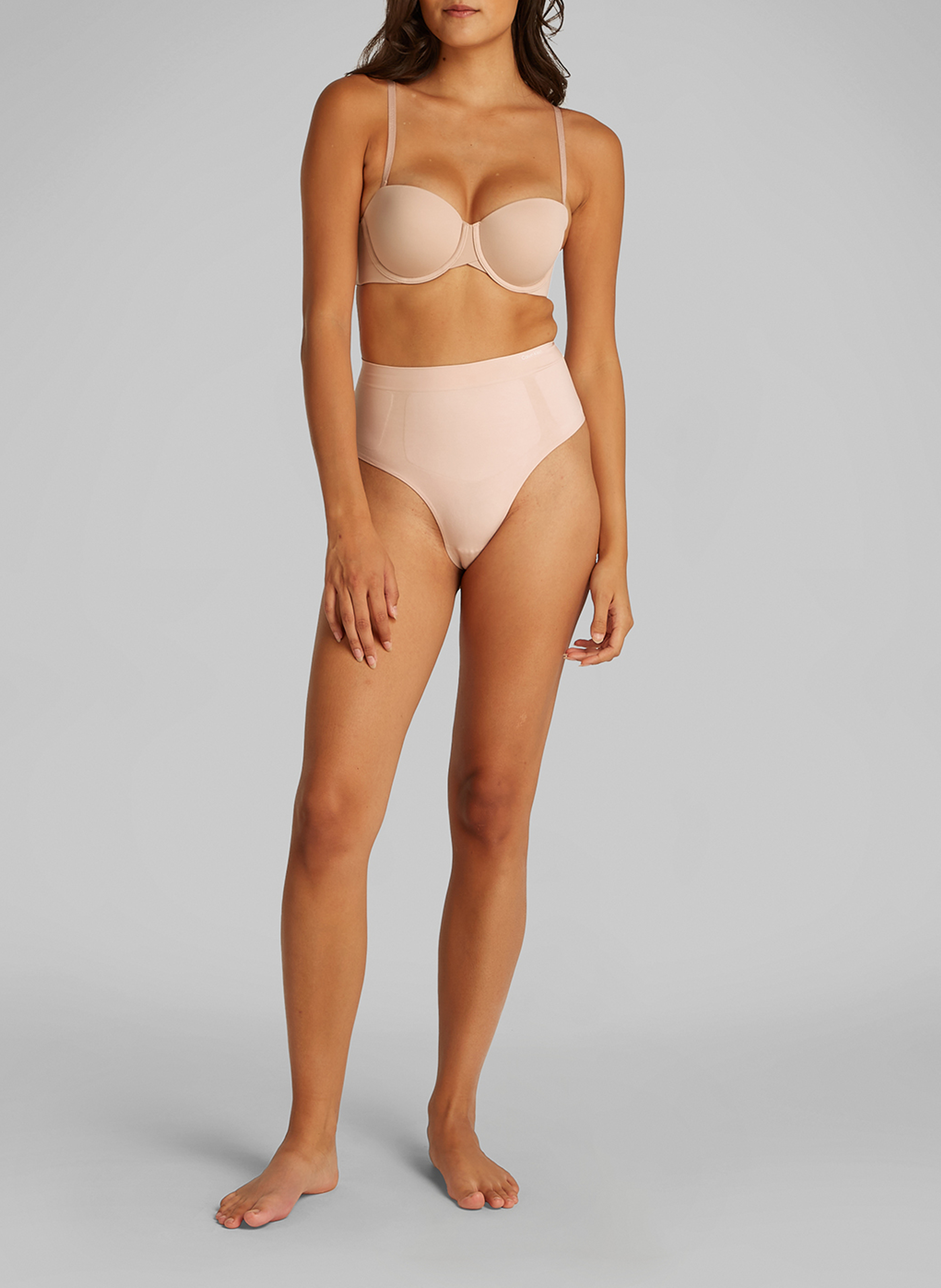 Soutien-gorge à bretelles amovibles CALVIN KLEIN UNDERWEAR Marron
