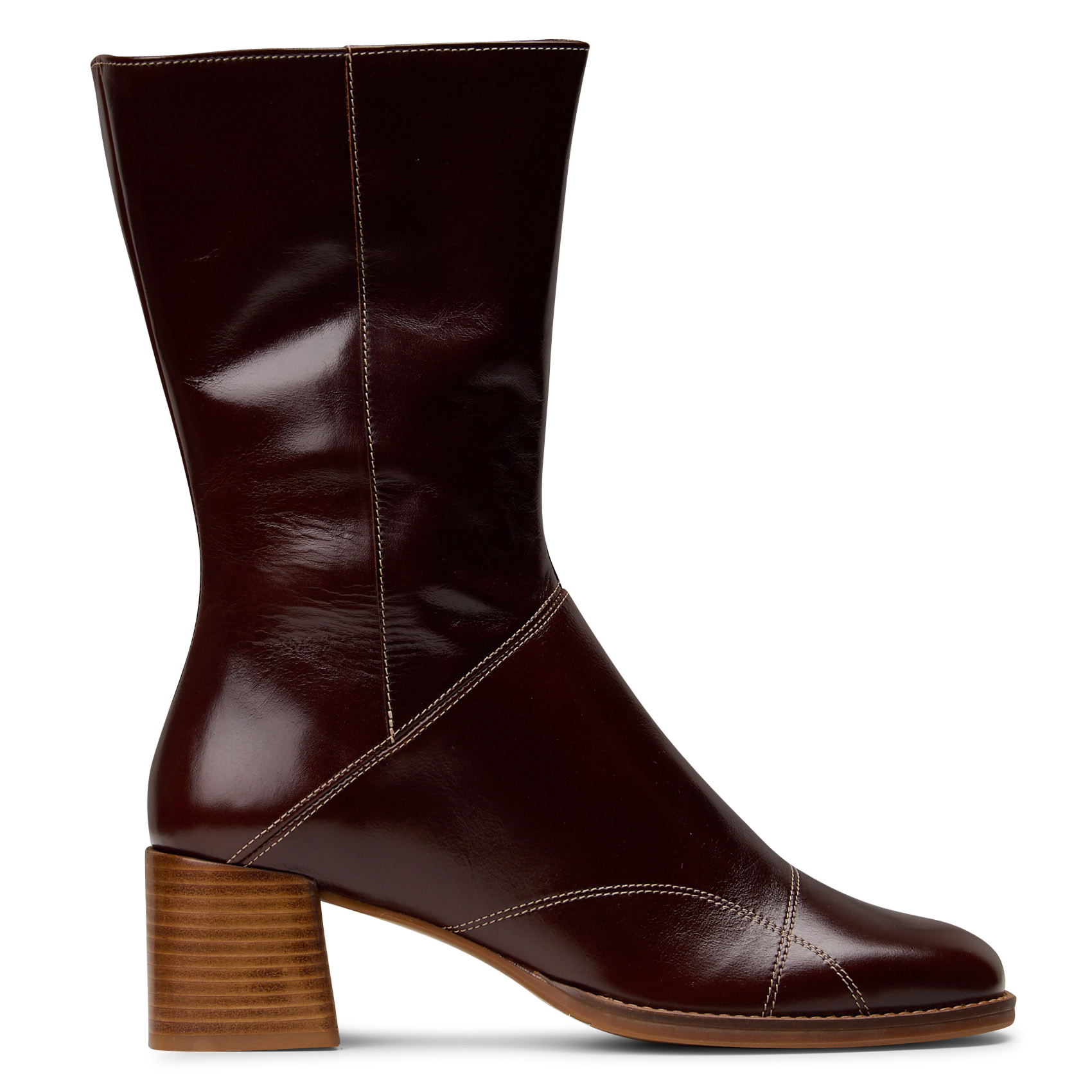 Lederstiefeletten BILLI BI Braun