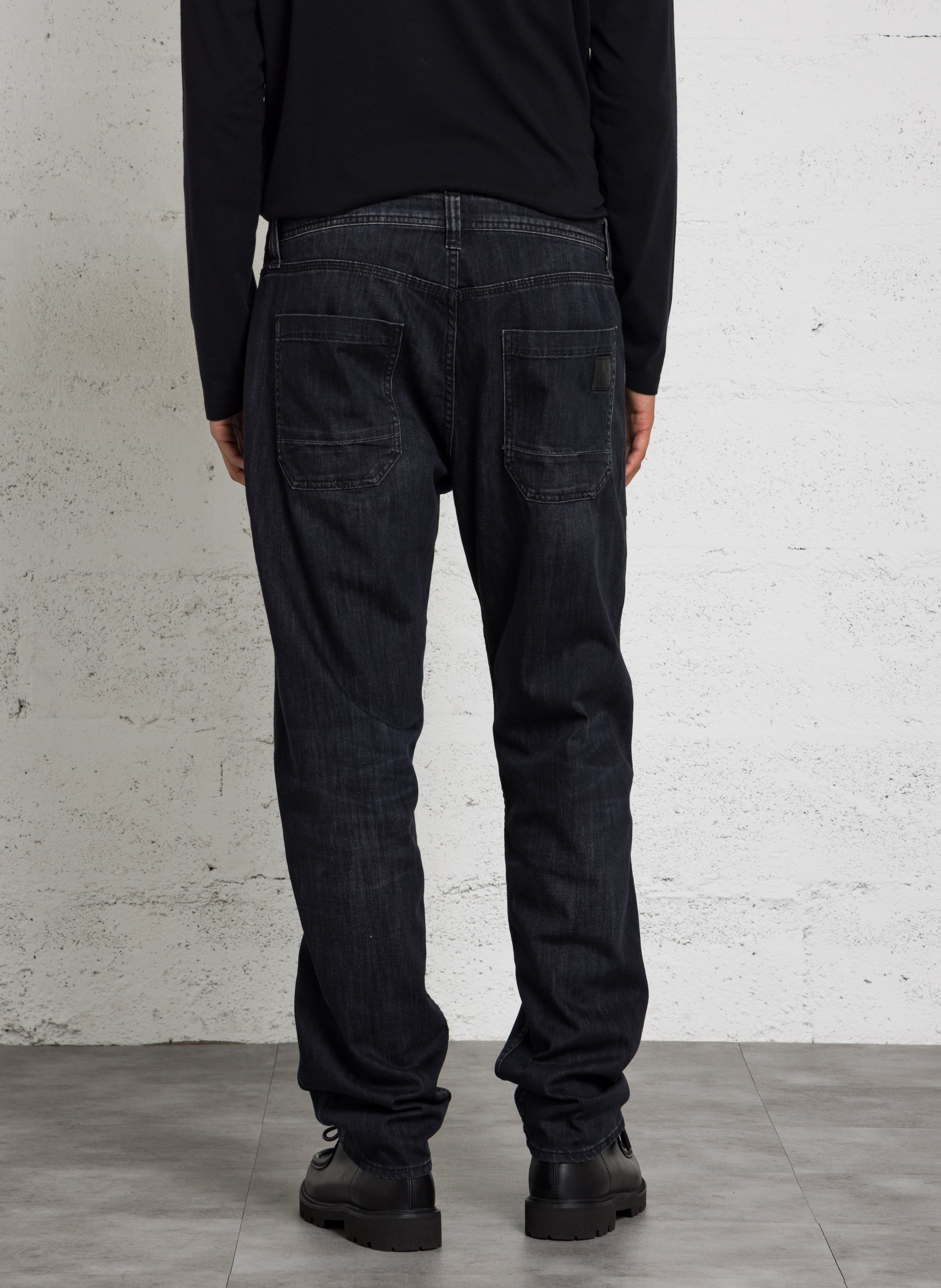 Slimfit-Jeans mit 5 Taschen LE TEMPS DES CERISES Schwarz