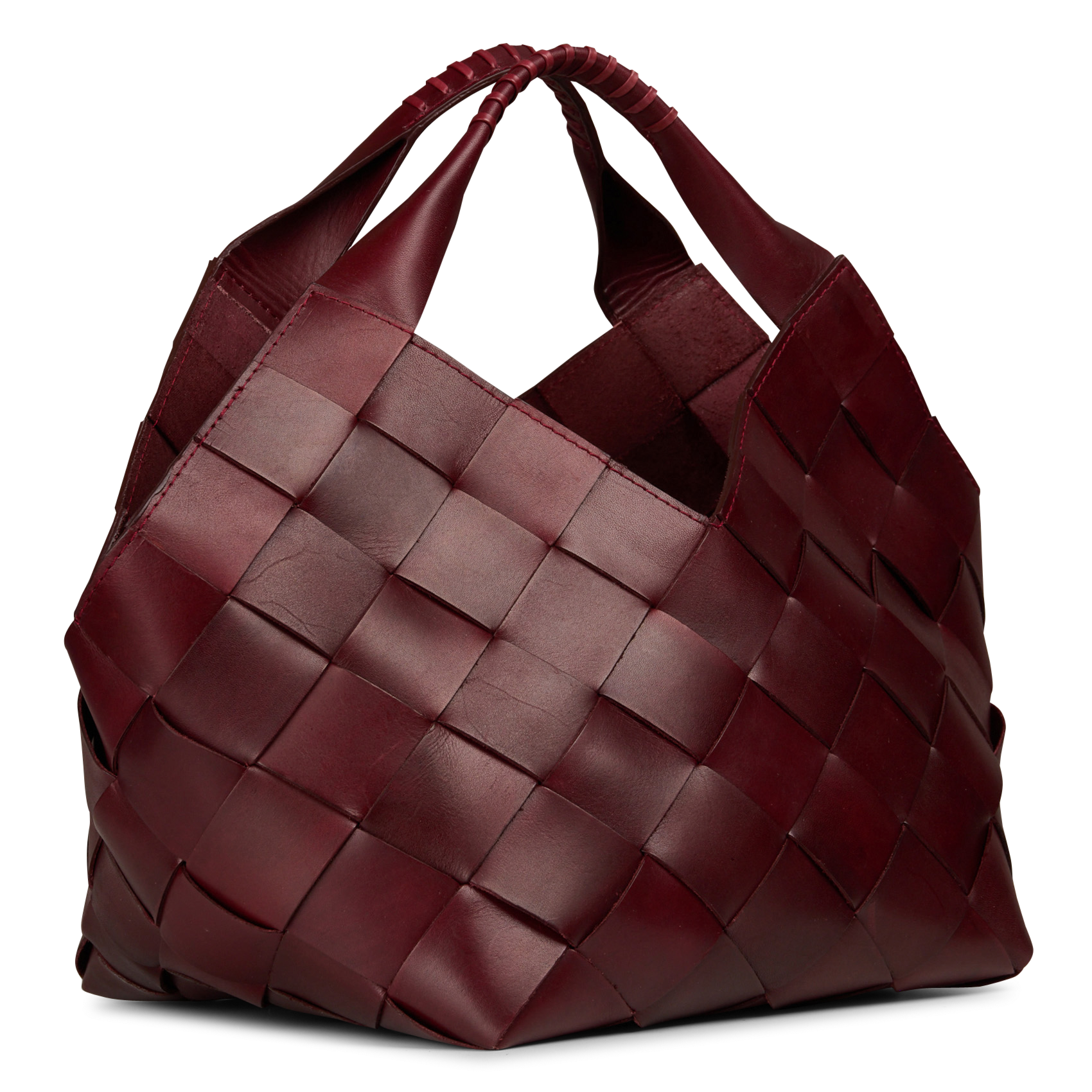 Leren handtas DRAGON DIFFUSION Rood
