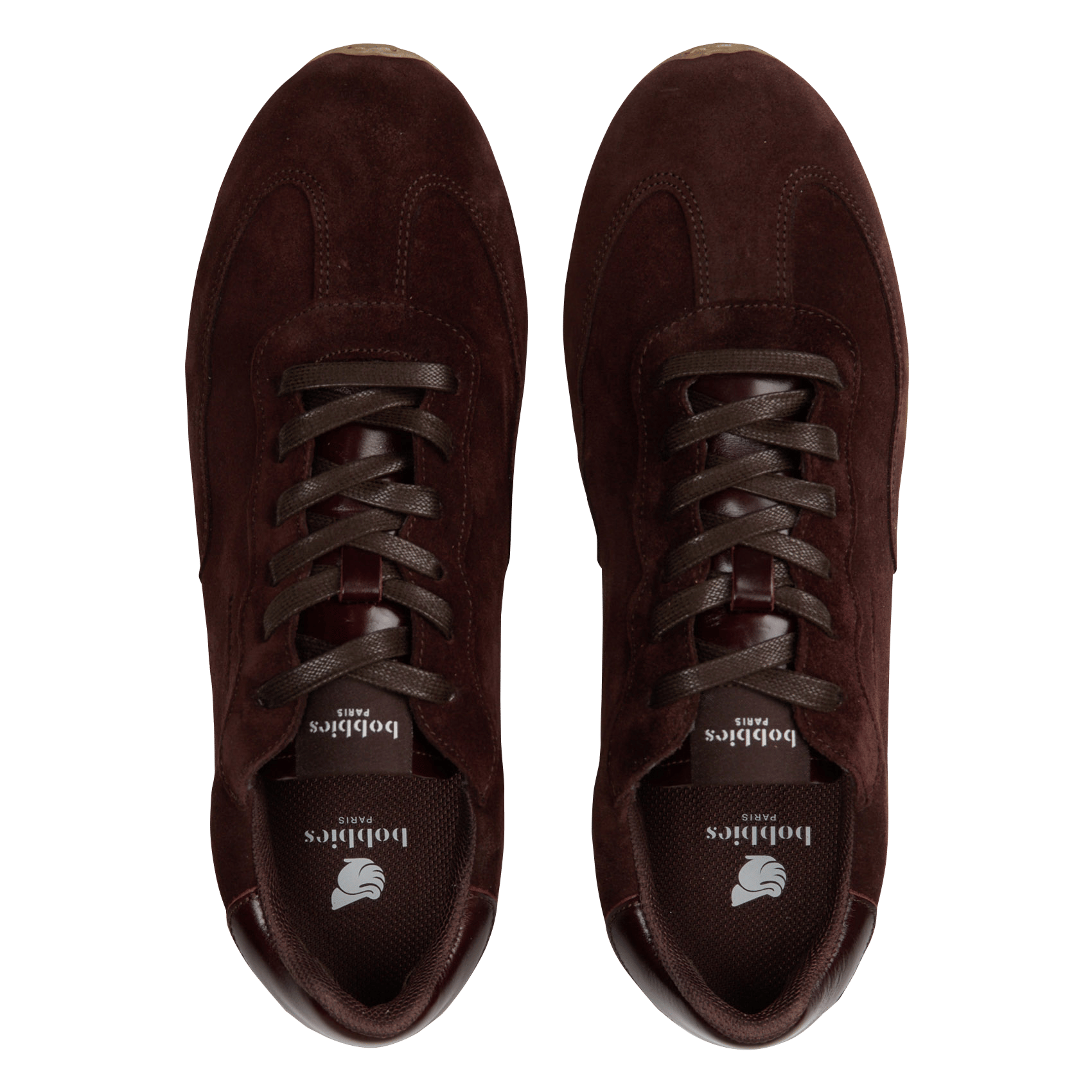 Low suede trainers  BOBBIES Brown