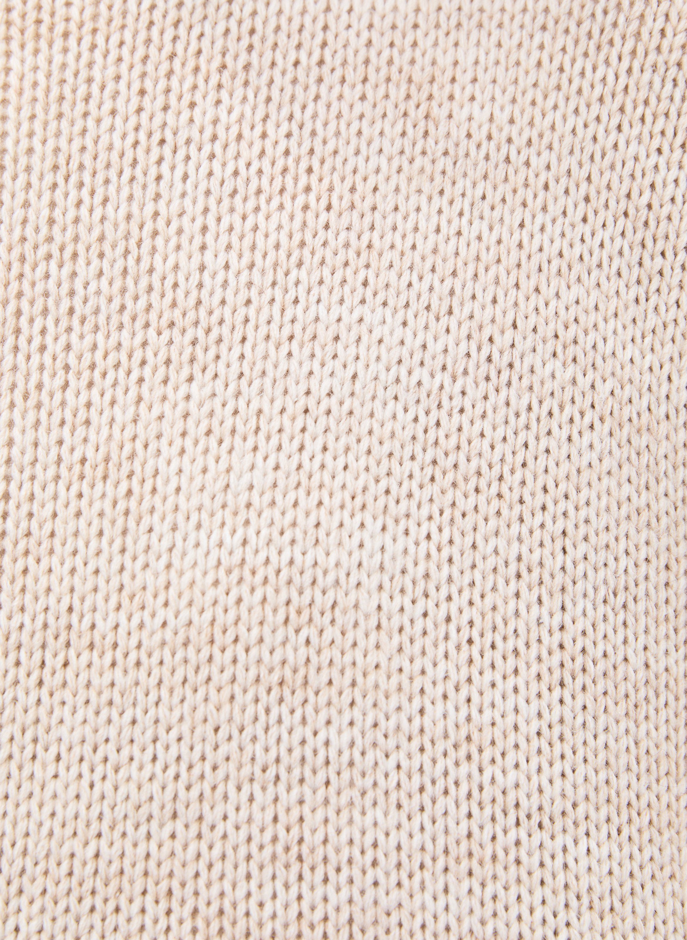 Pull ample col rond HUMILITY Blanc