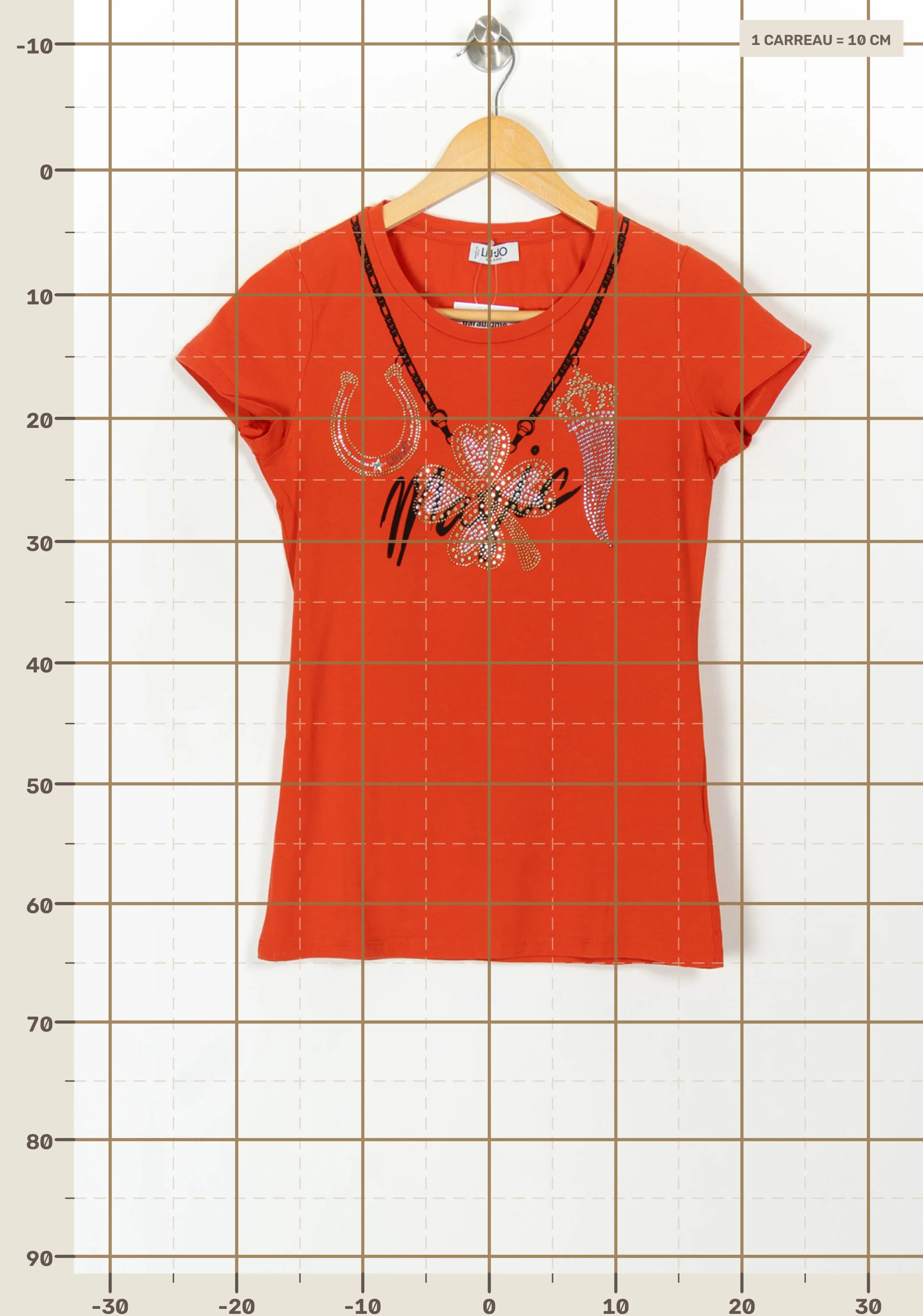 T-shirt LIU JO - SECONDE MAIN Orange