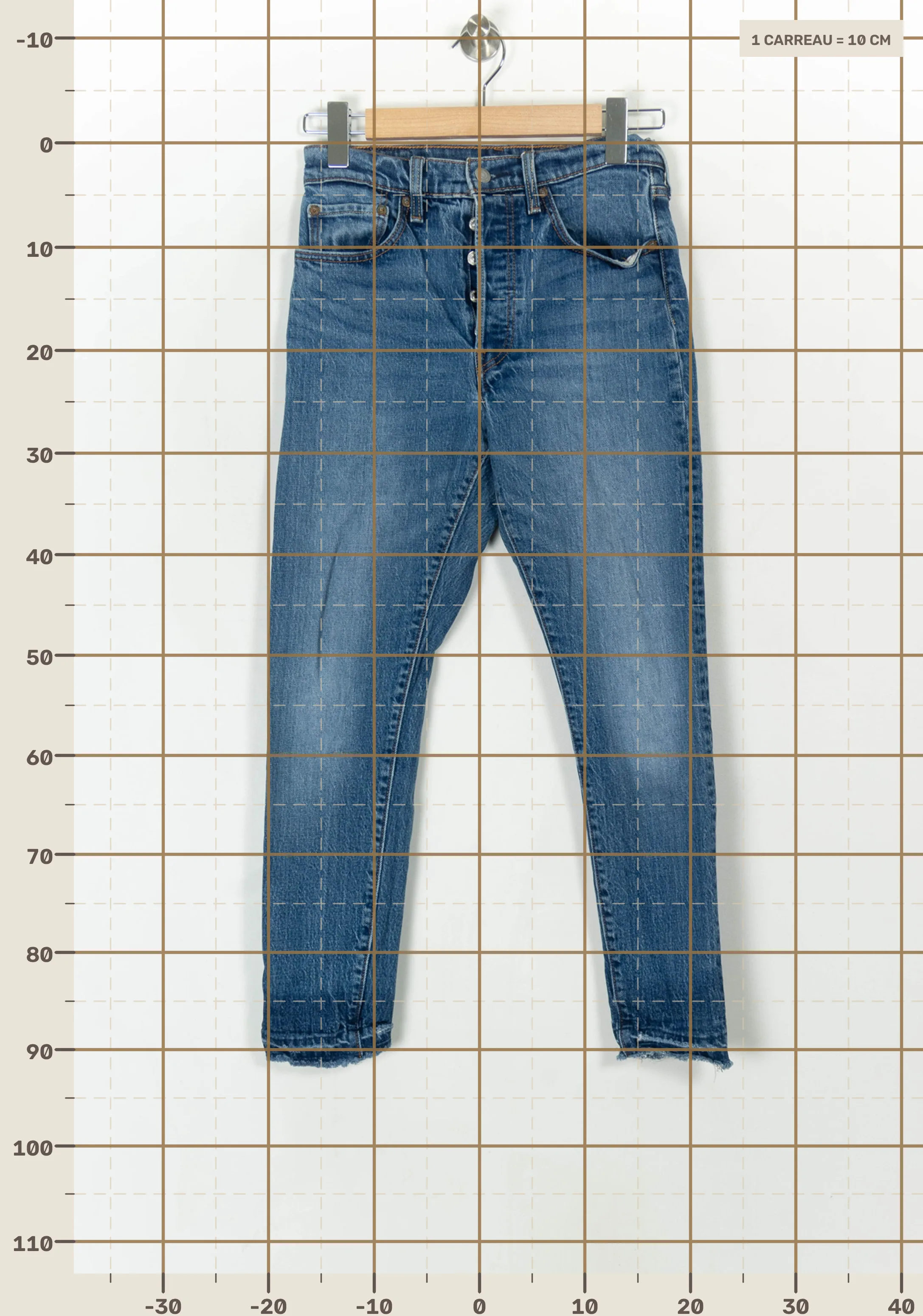 Jeans LEVI'S - Seconde main Blue
