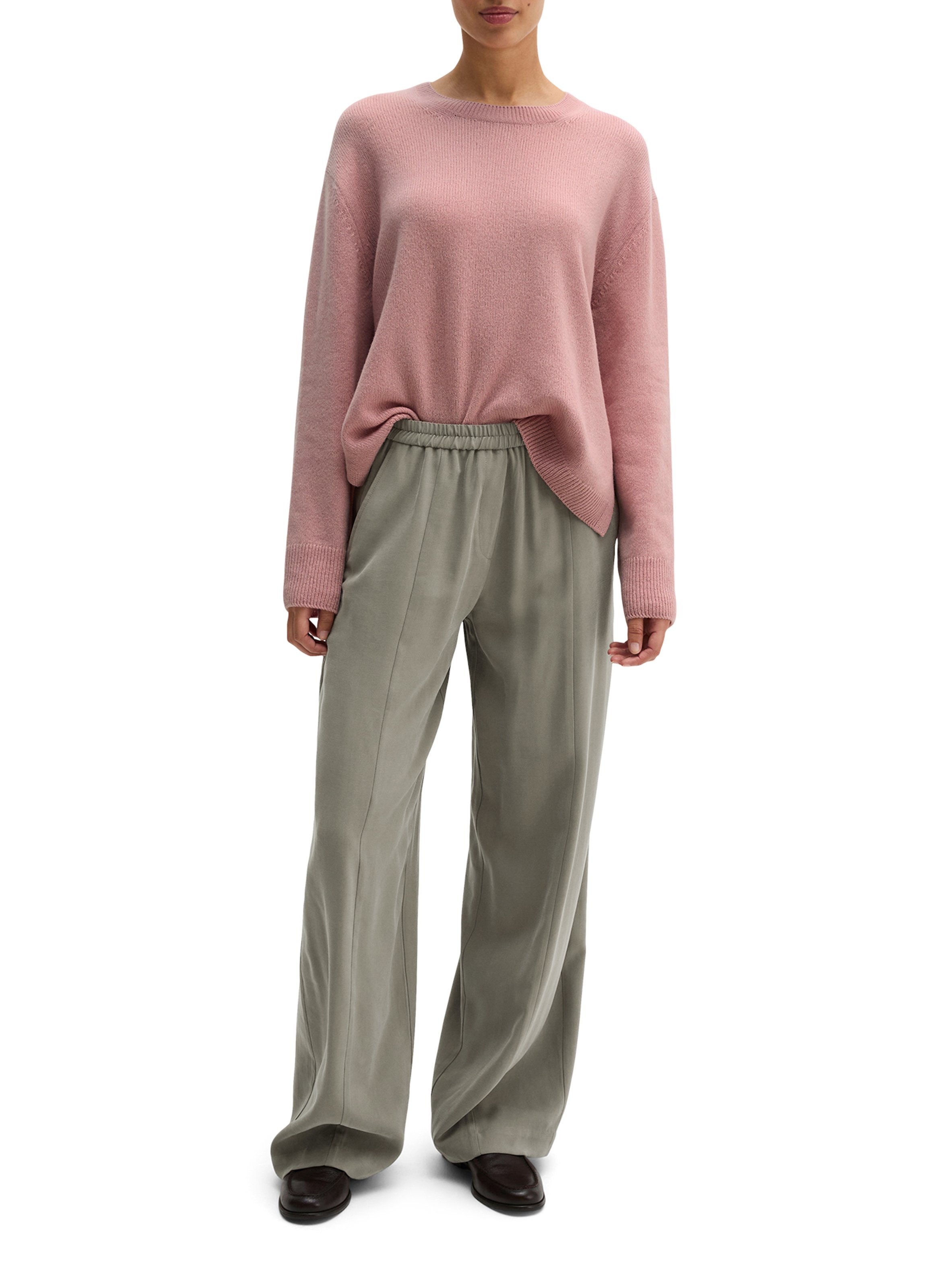 Feiner Wollpullover | Rosa MARC O'POLO Damen
