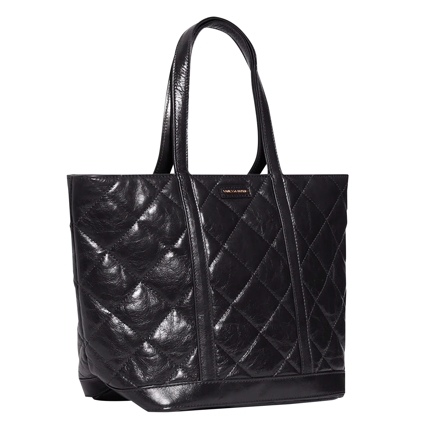 Gesteppte Ledertasche VANESSA BRUNO Schwarz