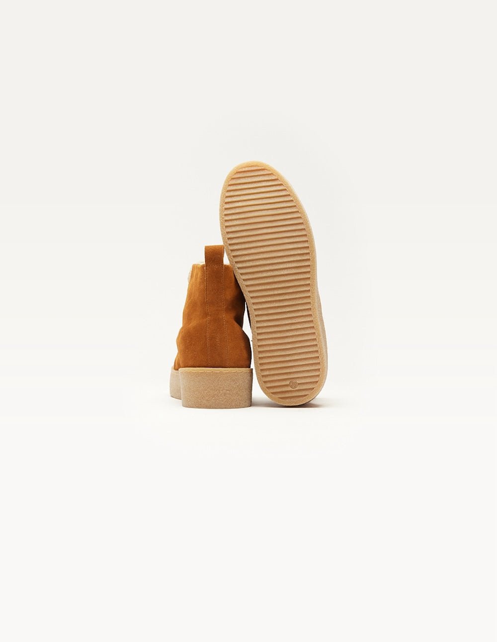 Suede fur-lined boots ODAJE EX. M.MOUSTACHE Brown