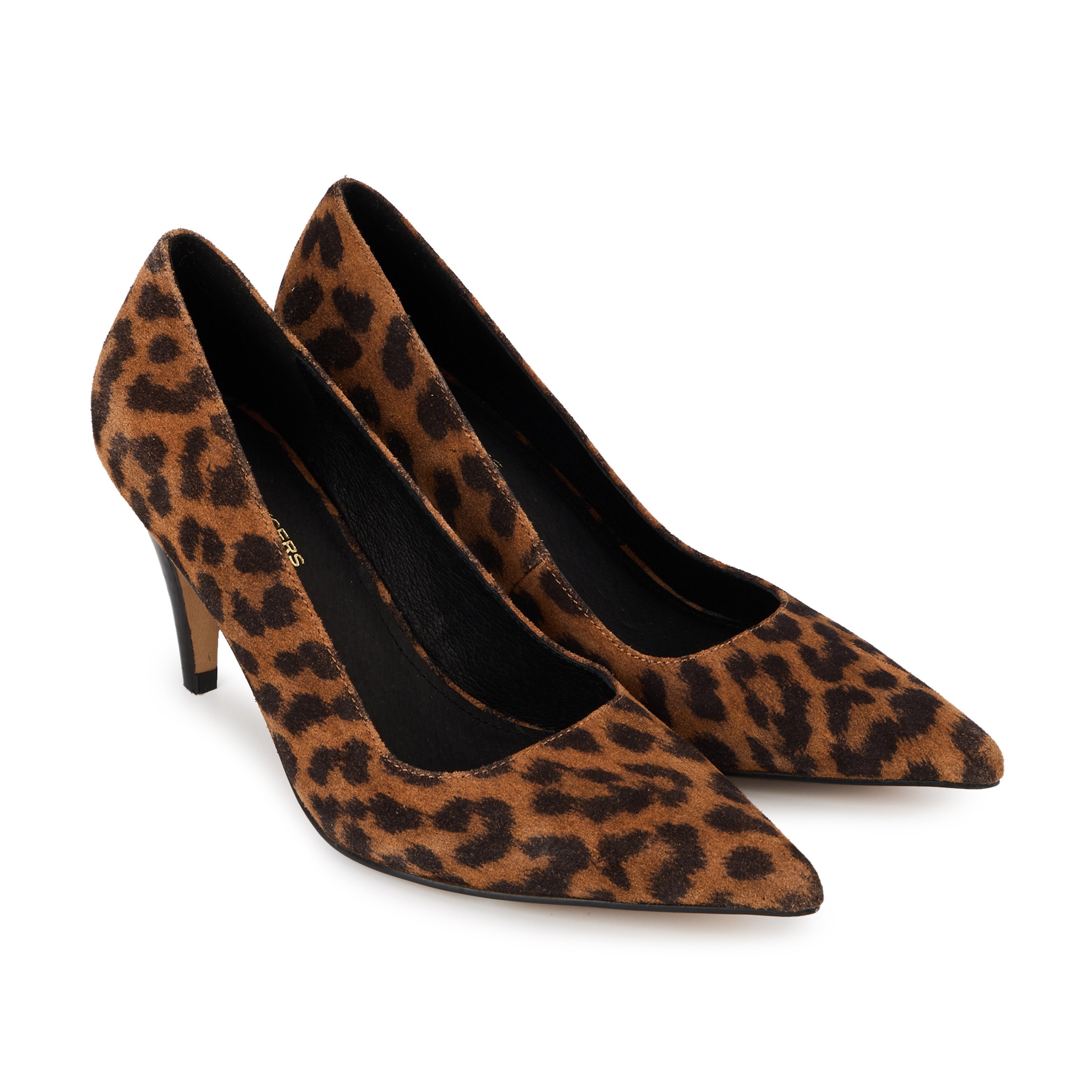 Beyou suede high heels  BONS BAISERS PARIS Brown