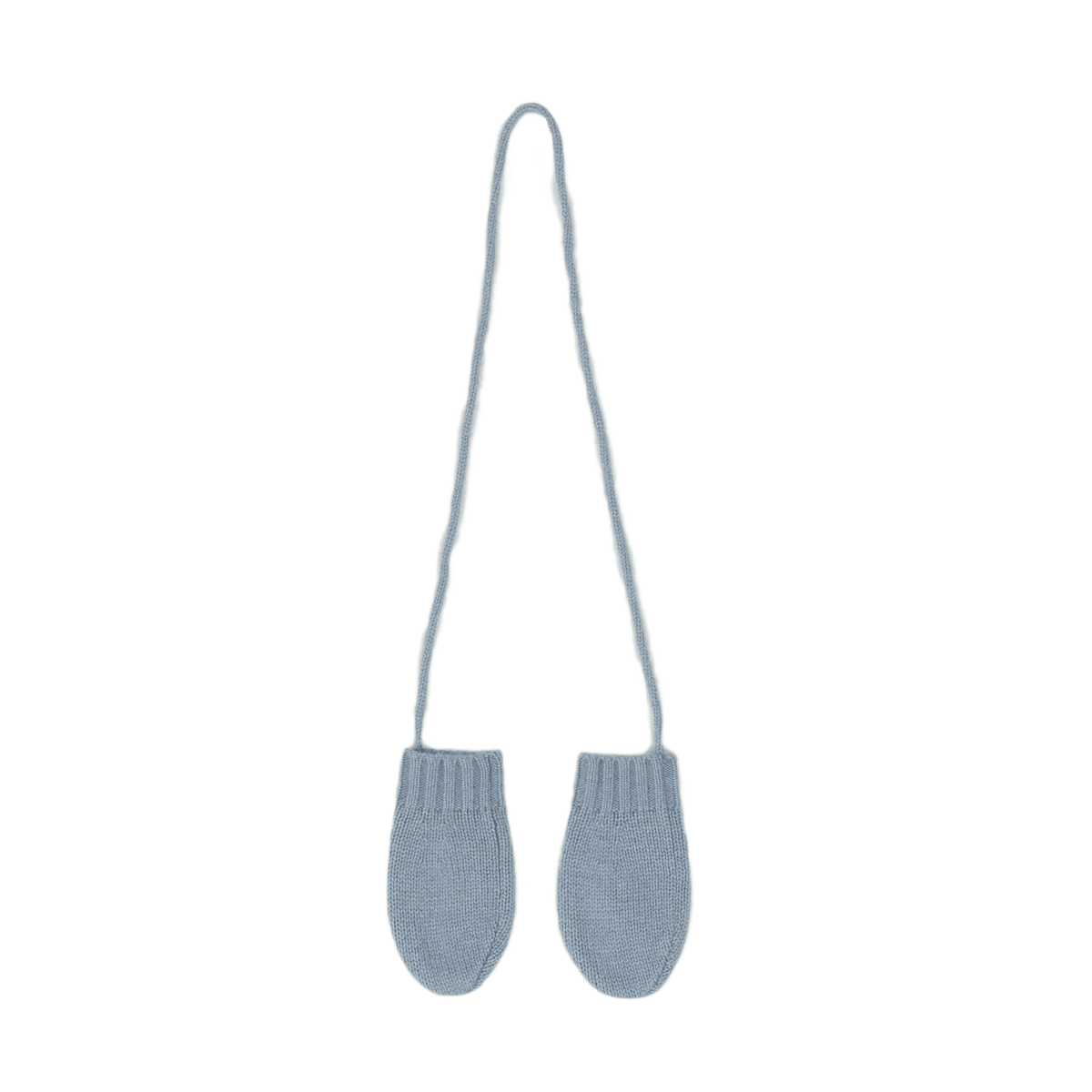 Grey baby mittens - 1 month BONPOINT - Seconde Main Blue