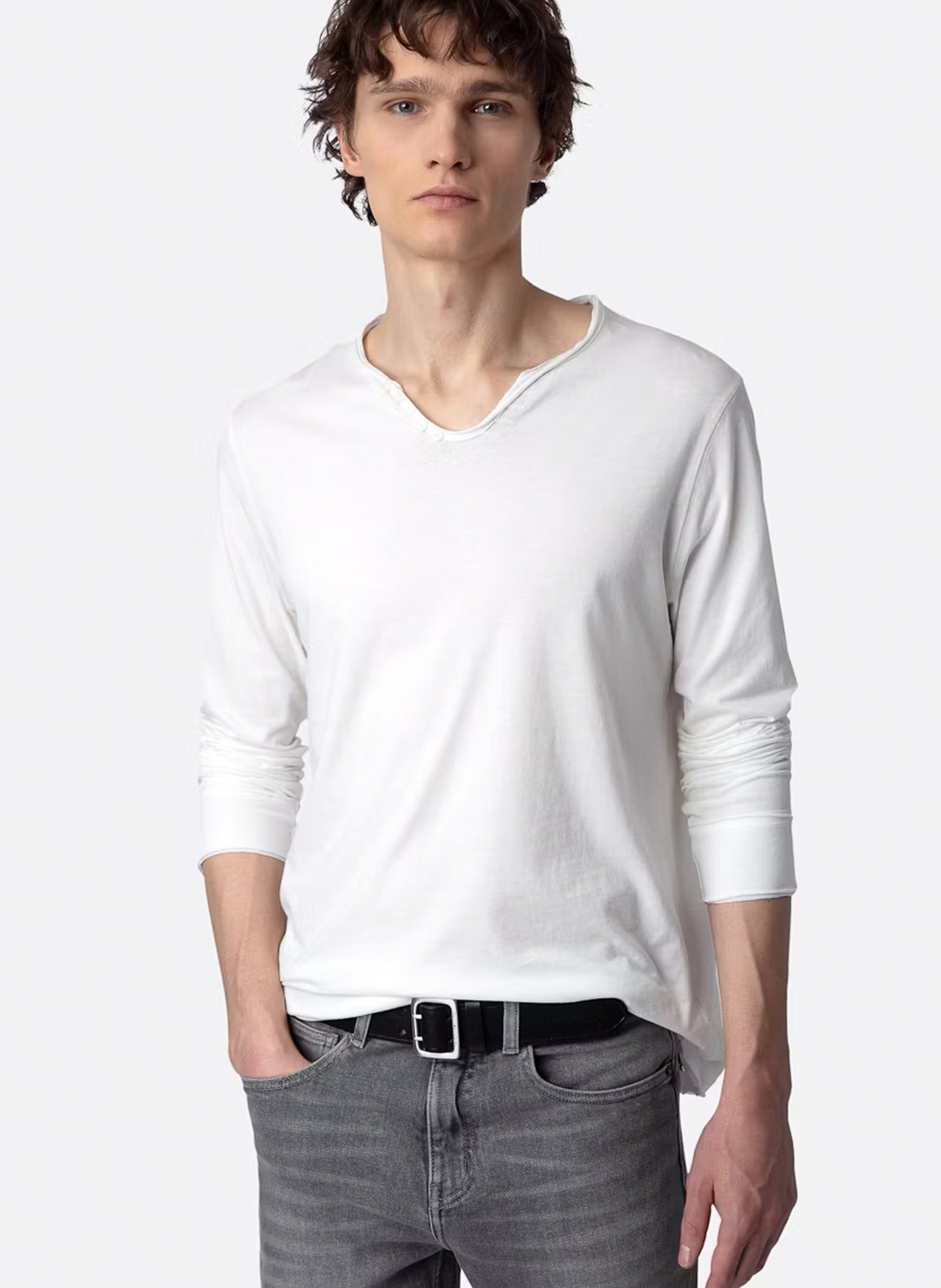 Tes-shirt droit en coton bio ZADIG&amp;VOLTAIRE
