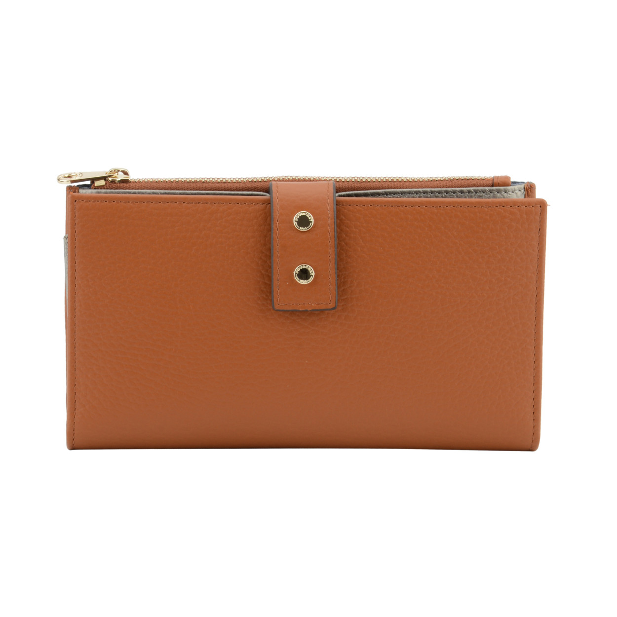 Compagnon en cuir POURCHET Doré