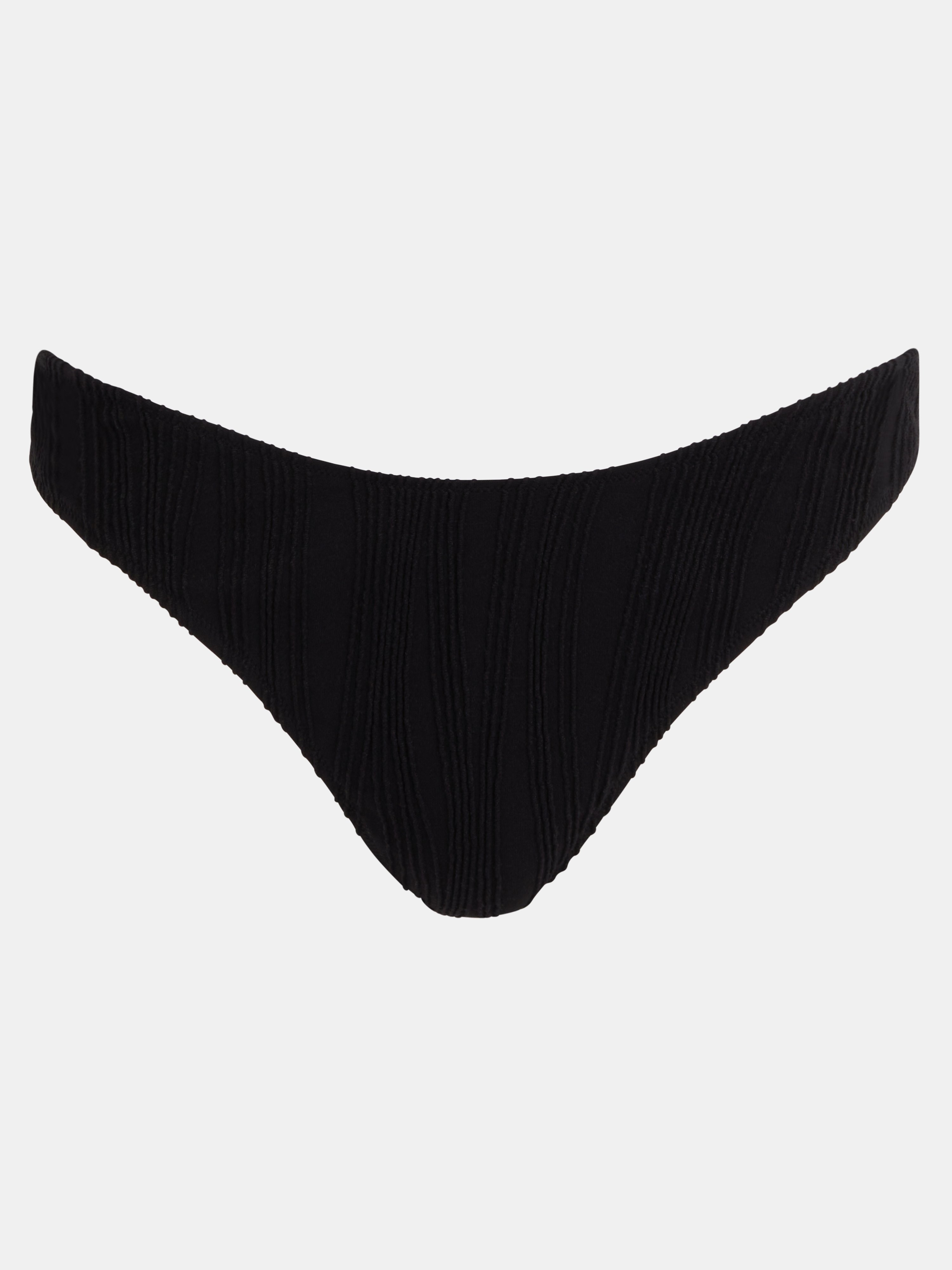 Tanga bikini bottoms Black