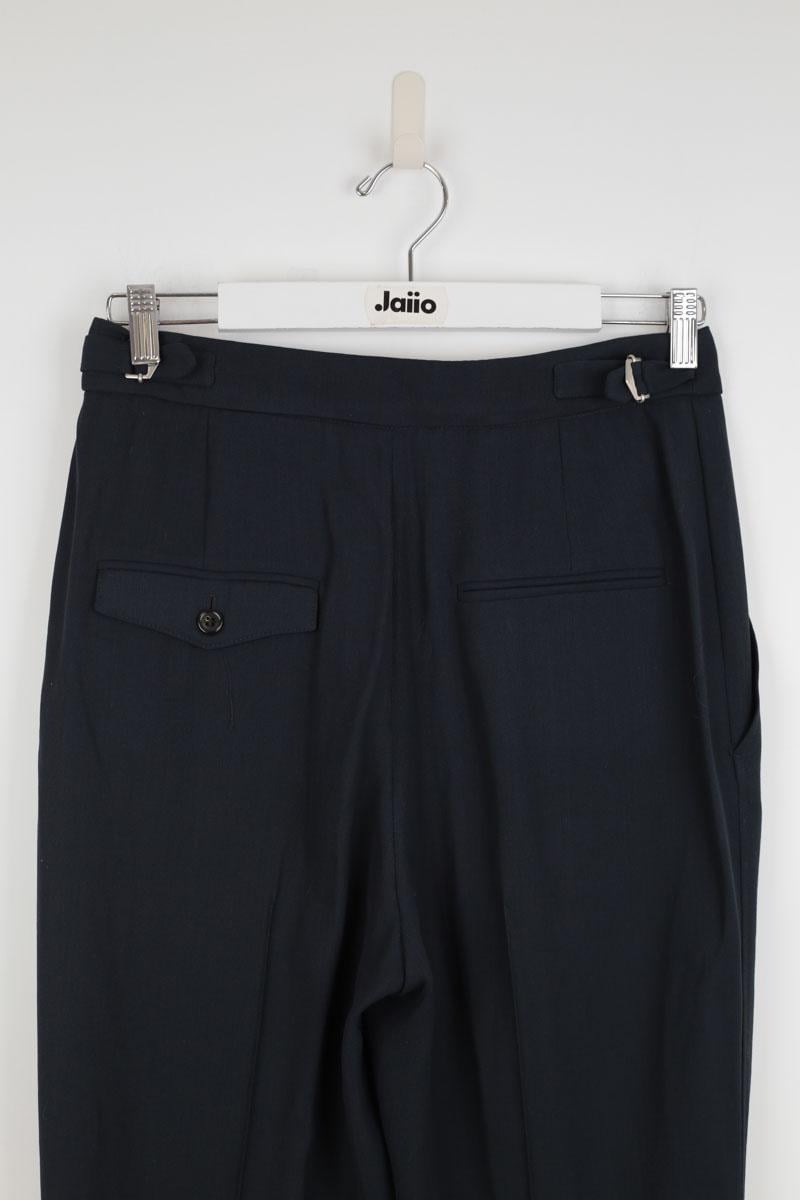 Slim-fit cotton cargo pants ISABEL MARANT - Seconde Main Blue
