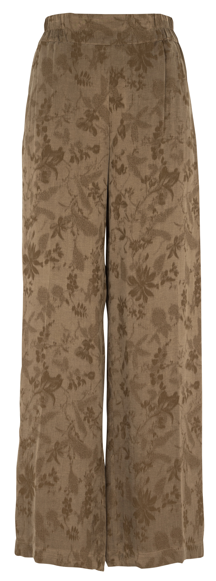 Pantalon large en jacquard MOMONI Vert