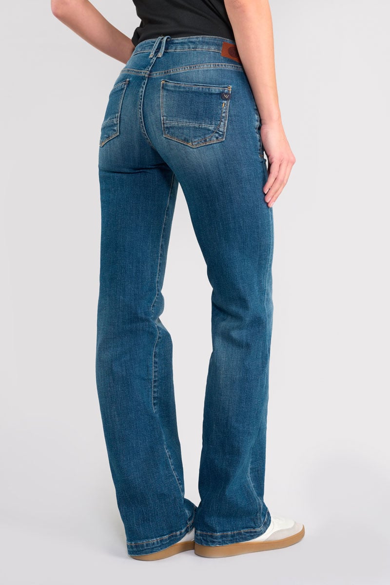 Flare jeans, length 34 LE TEMPS DES CERISES Blue