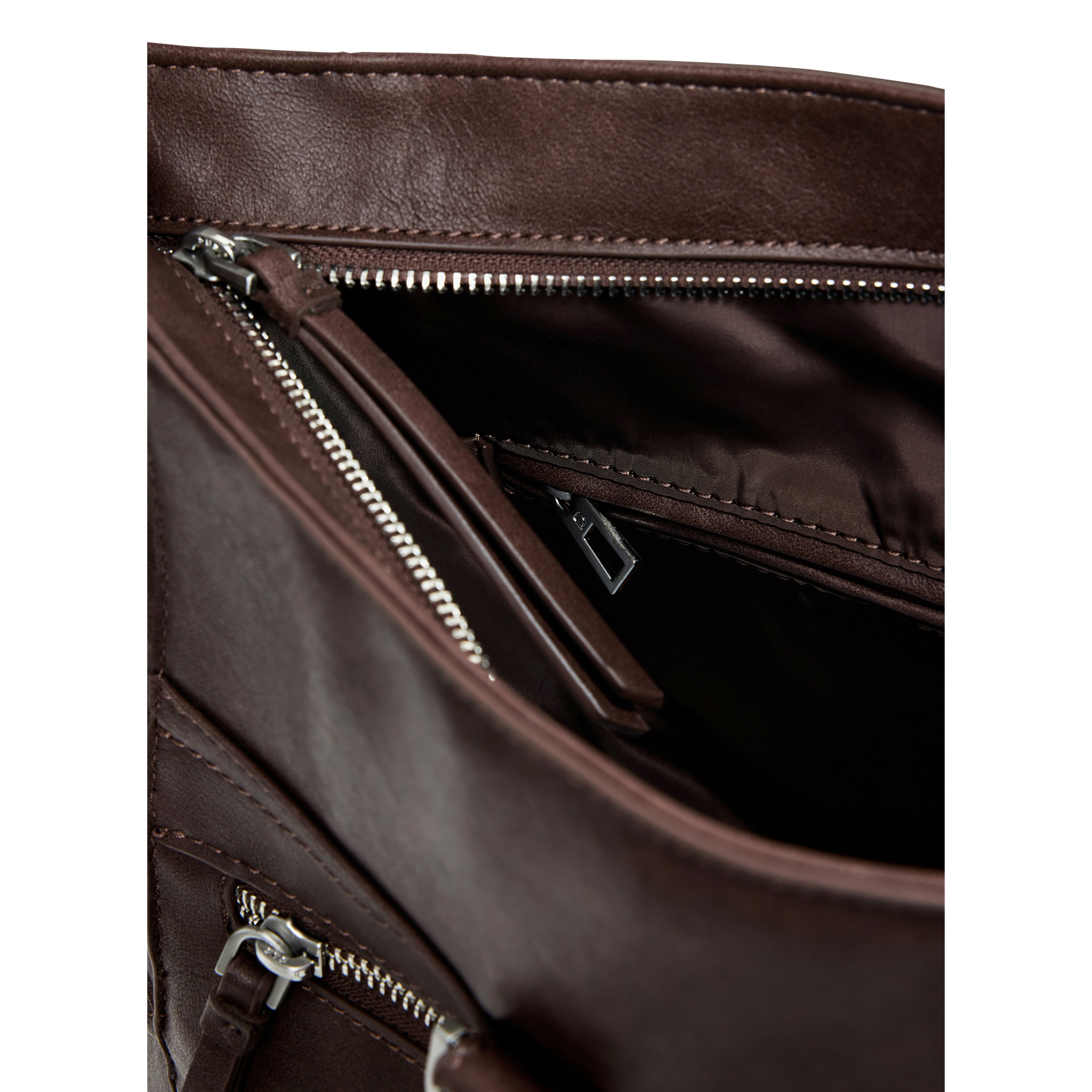 Rucksack aus Kunstleder DESIGUAL Braun