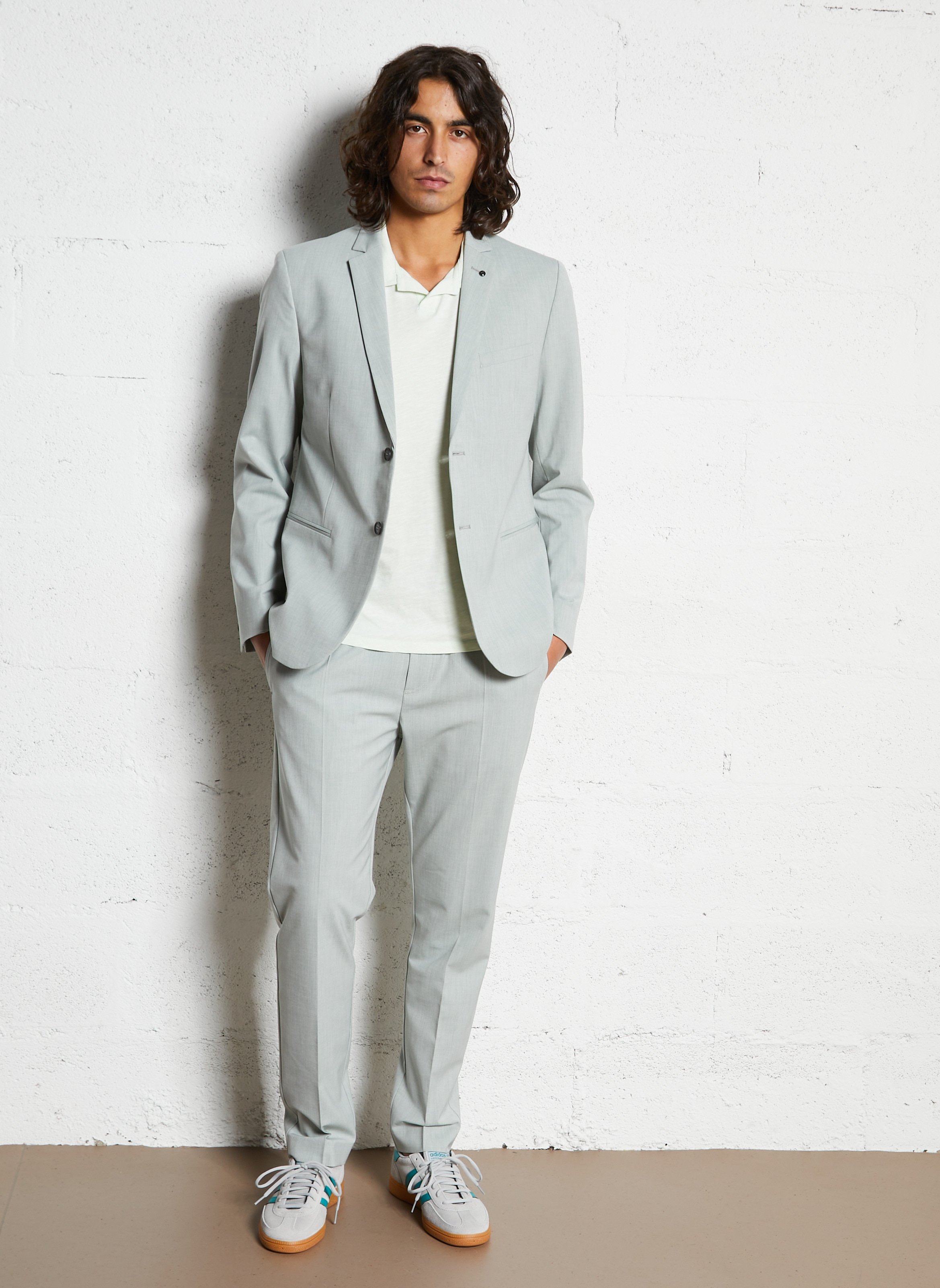 Straight-leg suit pants IKKS Green