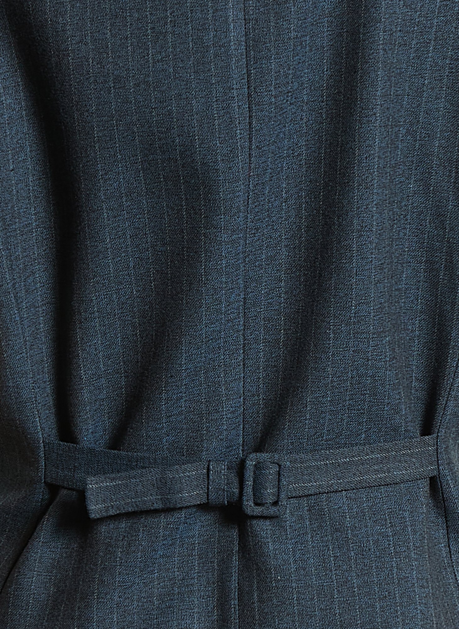 Rechte gestreepte gilet MAISON 123 Grijs