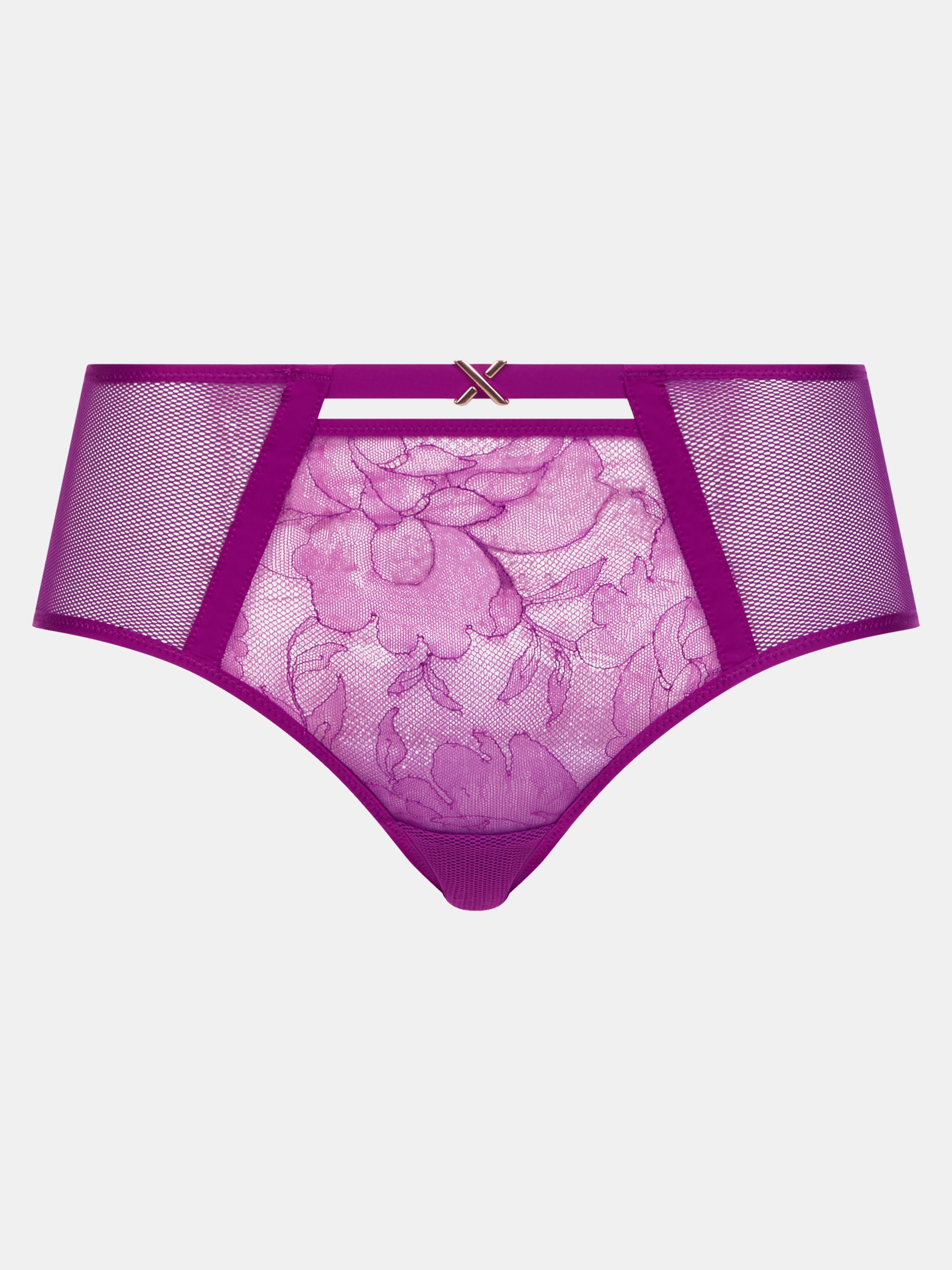 High-waisted panties CHANTELLE X Purple