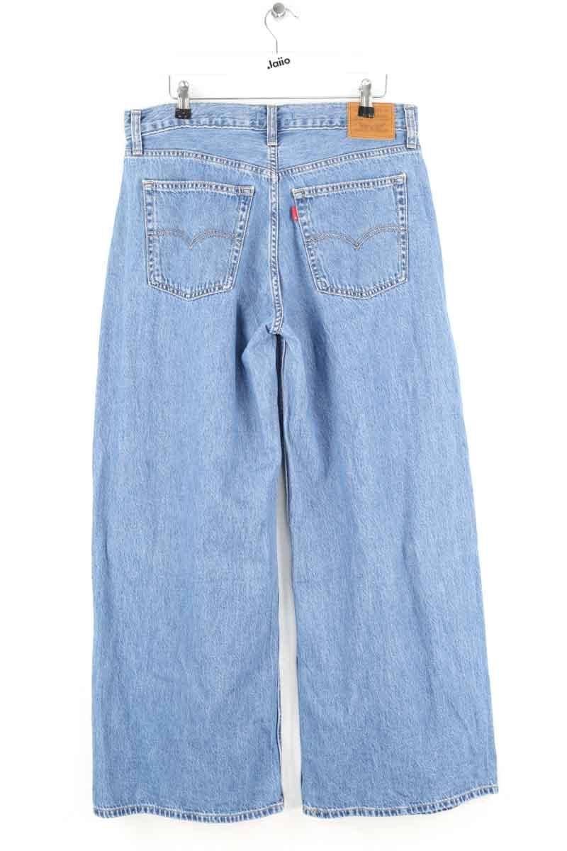 Straight cotton-blend pants LEVI'S - Seconde main Blue