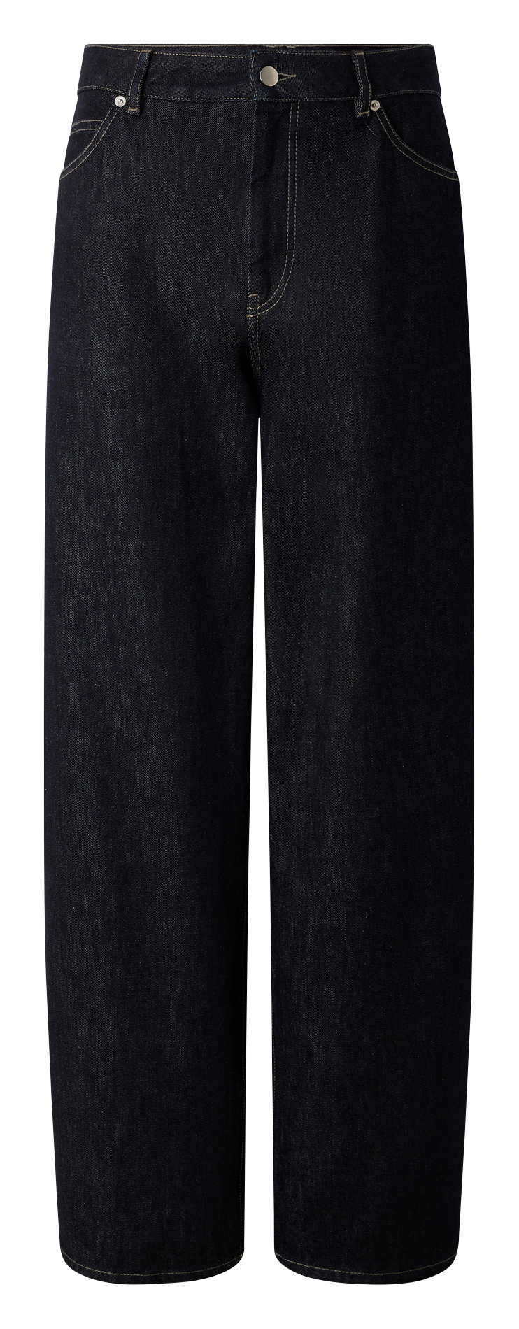 Weite Bio-Baumwolljeans SOEUR Blau