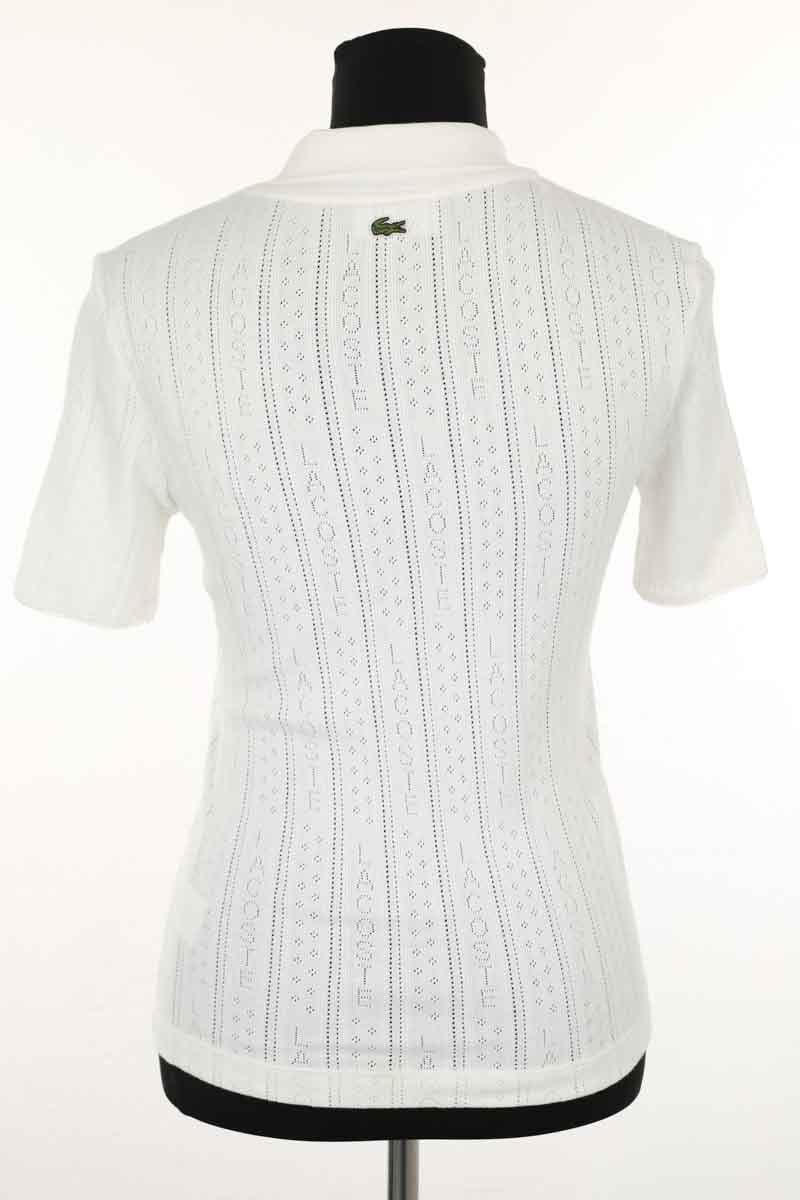Polo shirt LACOSTE - SECONDE MAIN White