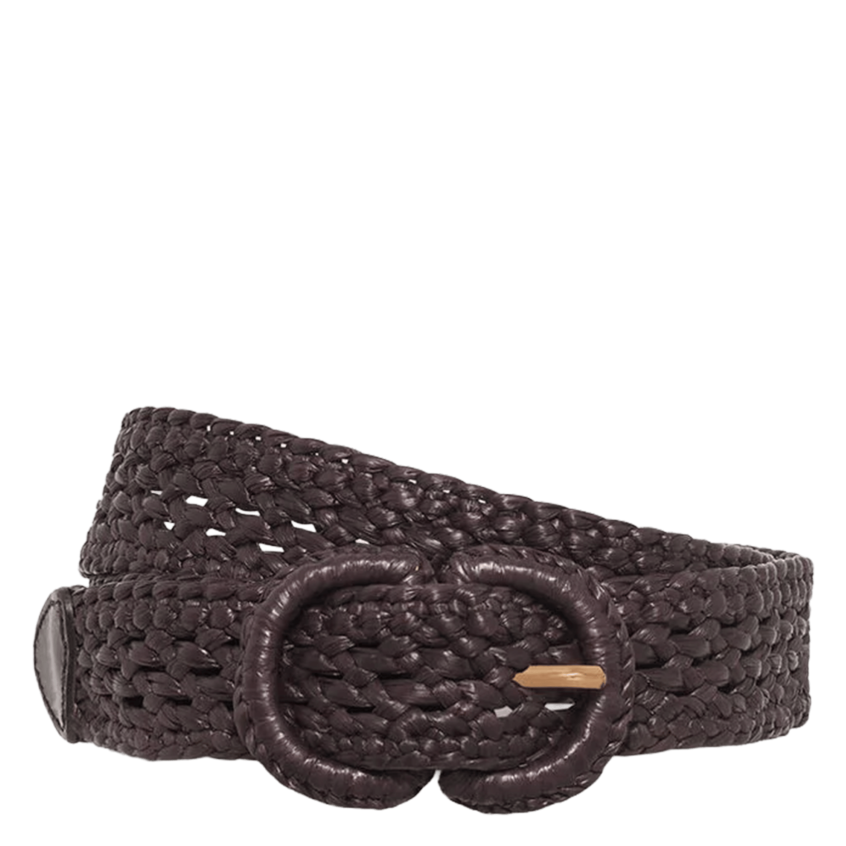 Ceinture en cuir CAROLL Marron