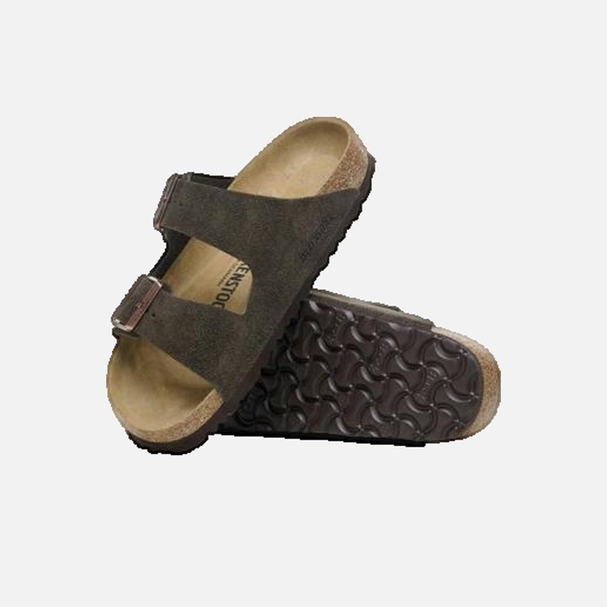 Arizona flat sandals BIRKENSTOCK Brown