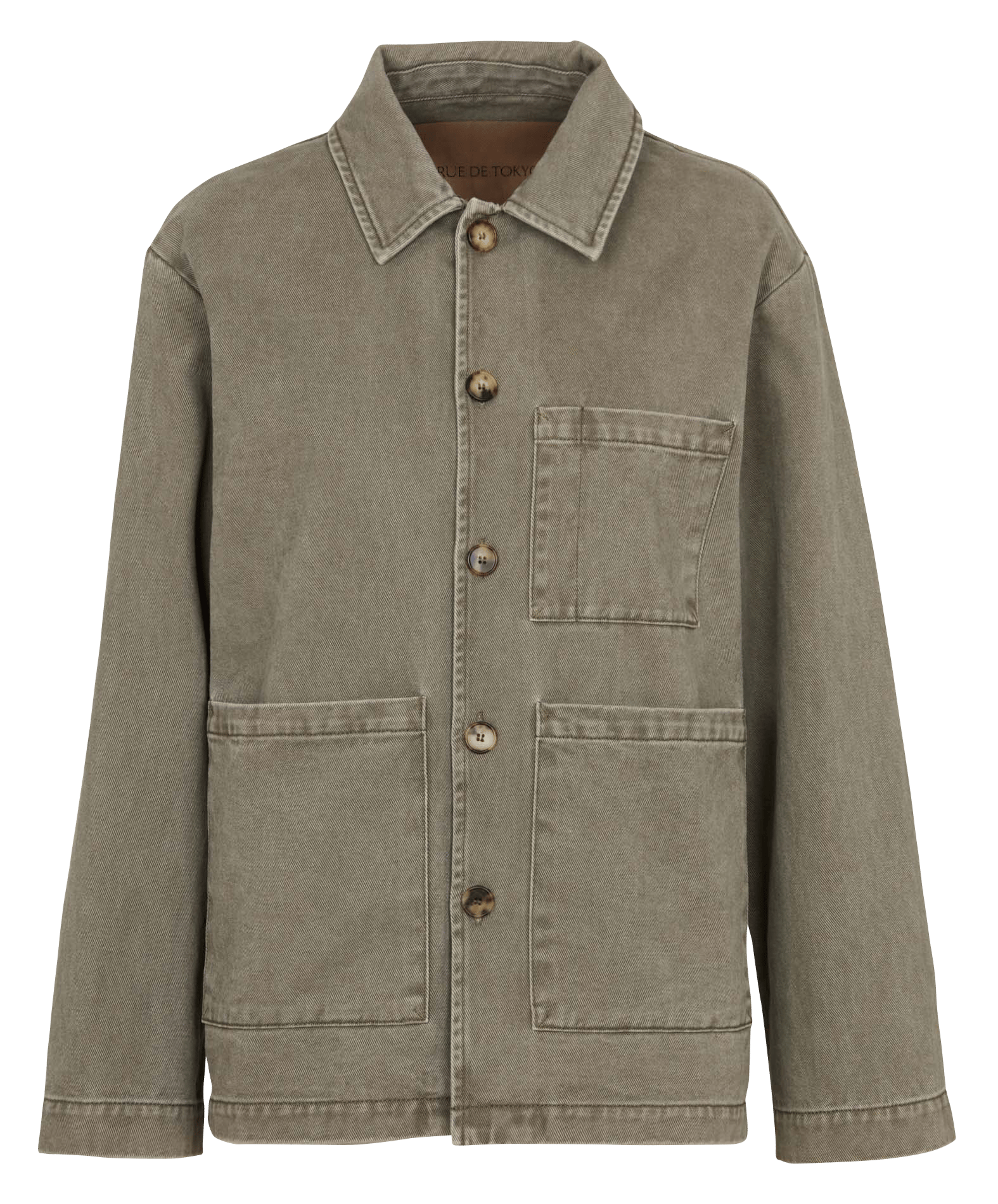 Gerade Jeansjacke RUE DE TOKYO Grun