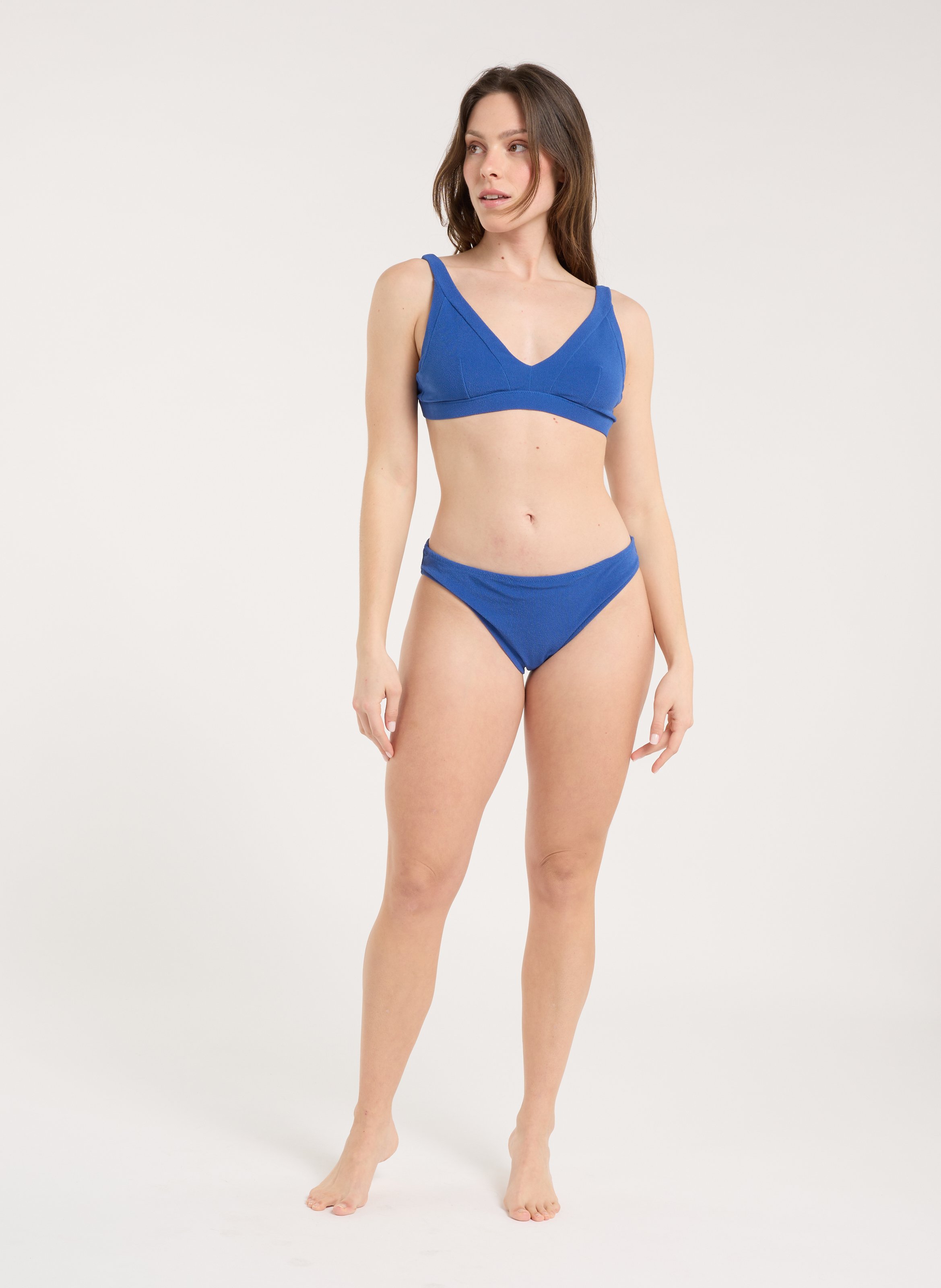 Sujetador de bikini de triángulo SAISON 1865 Azul