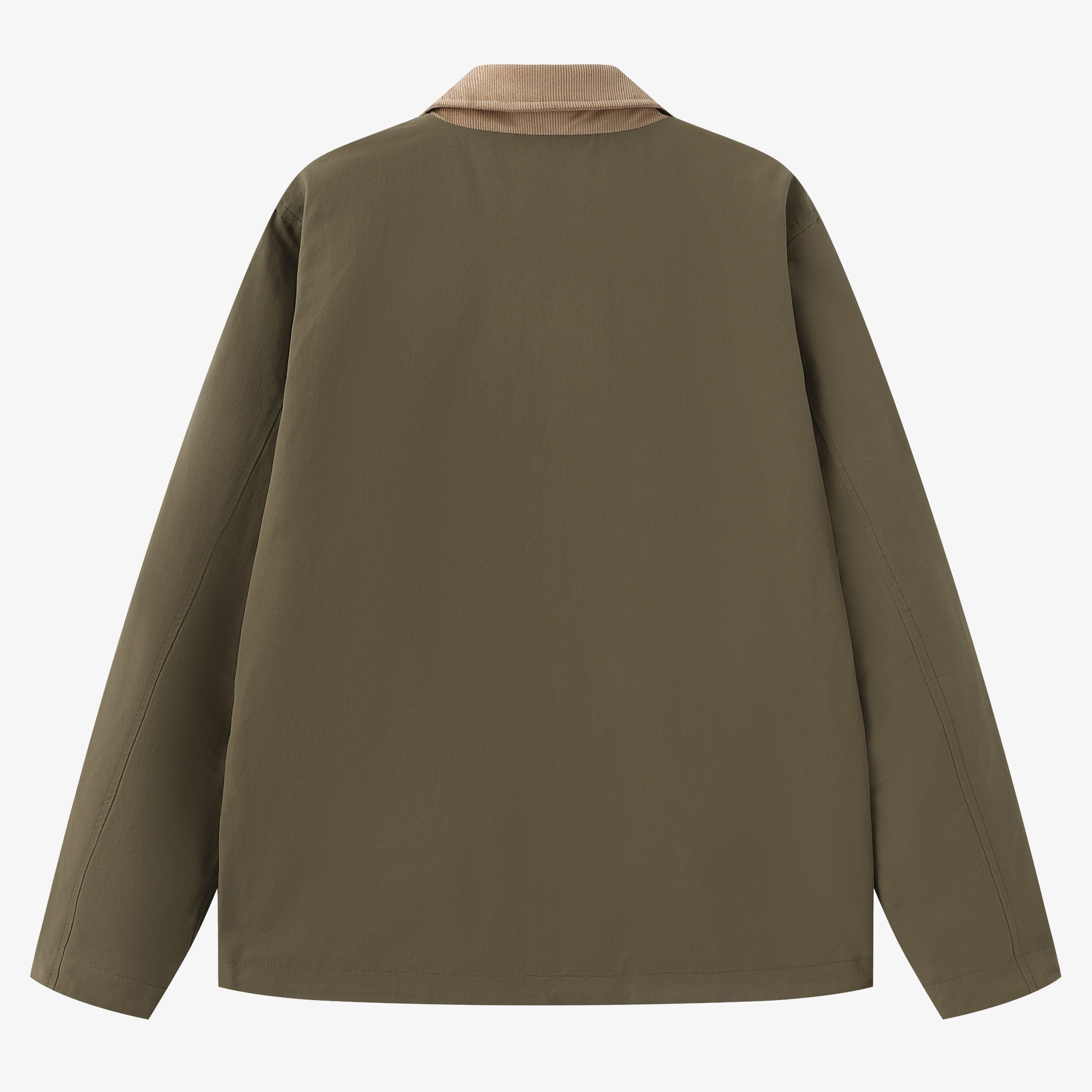 Blouson avec col contrastant SERGE BLANCO Kaki