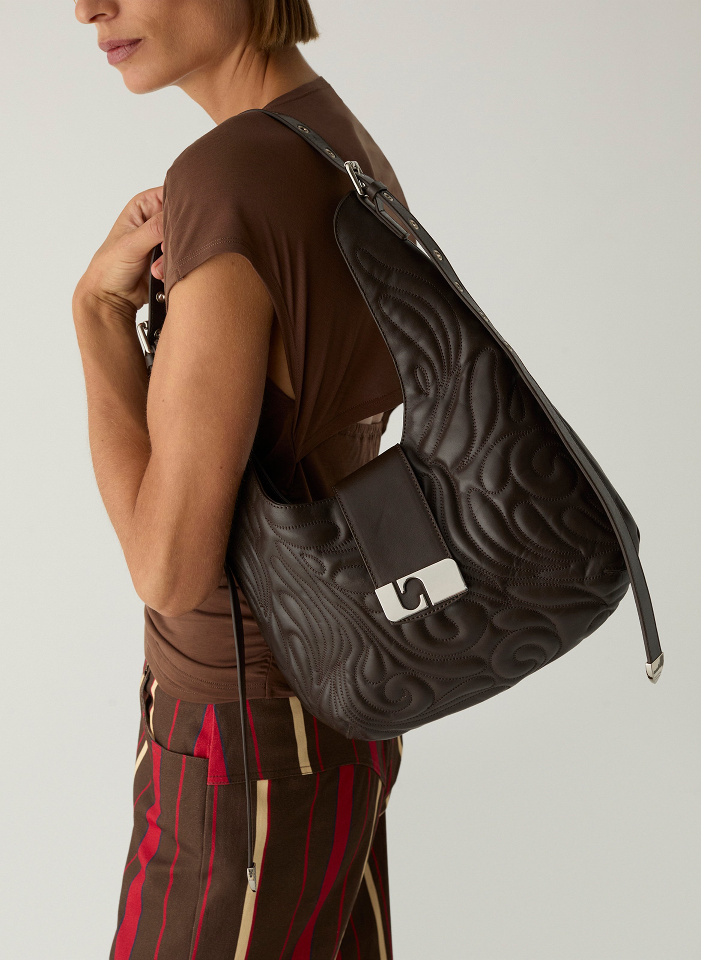 Shoulder bag LAAGAM Brown
