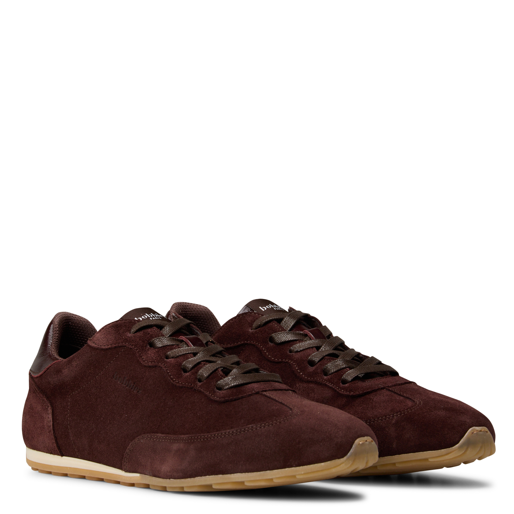 Low suede trainers  BOBBIES Brown