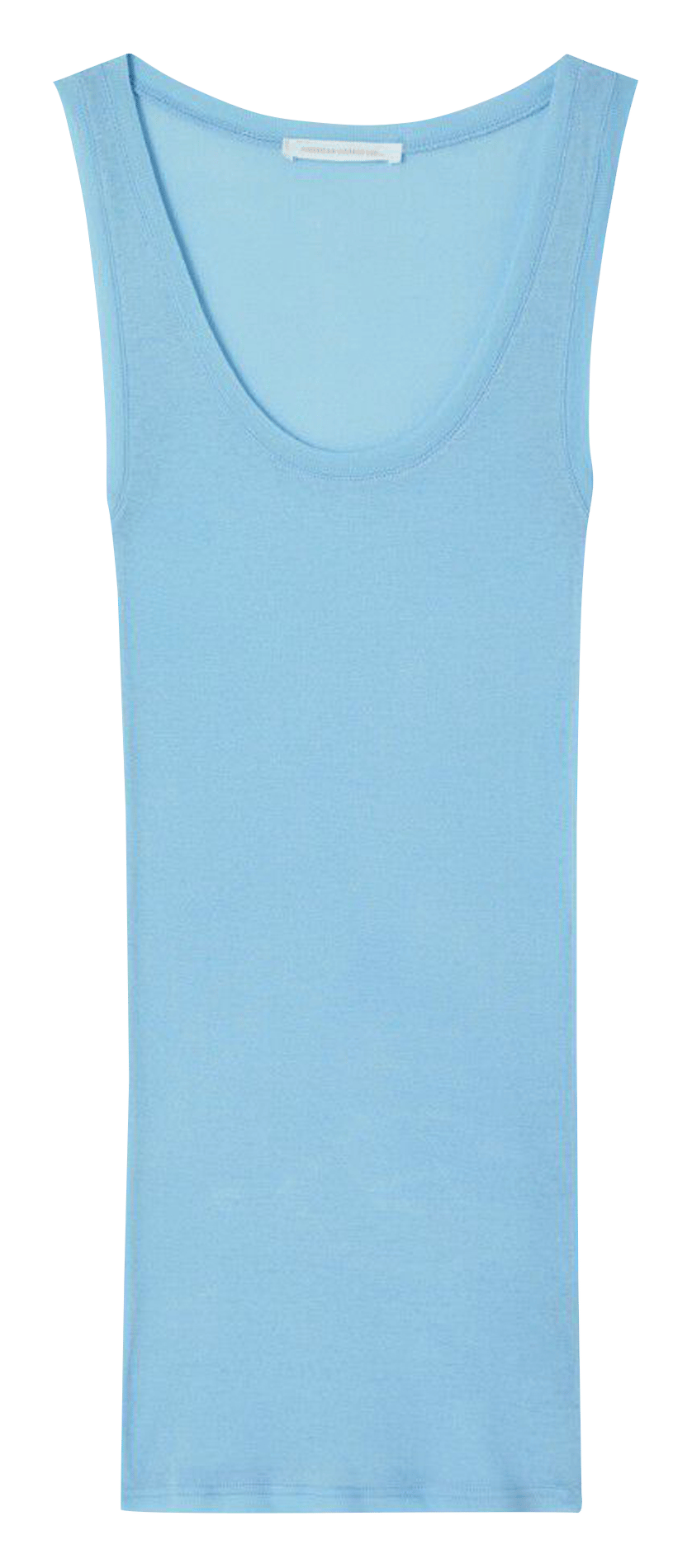 Rundhals-Tanktop aus Baumwolle AMERICAN VINTAGE
