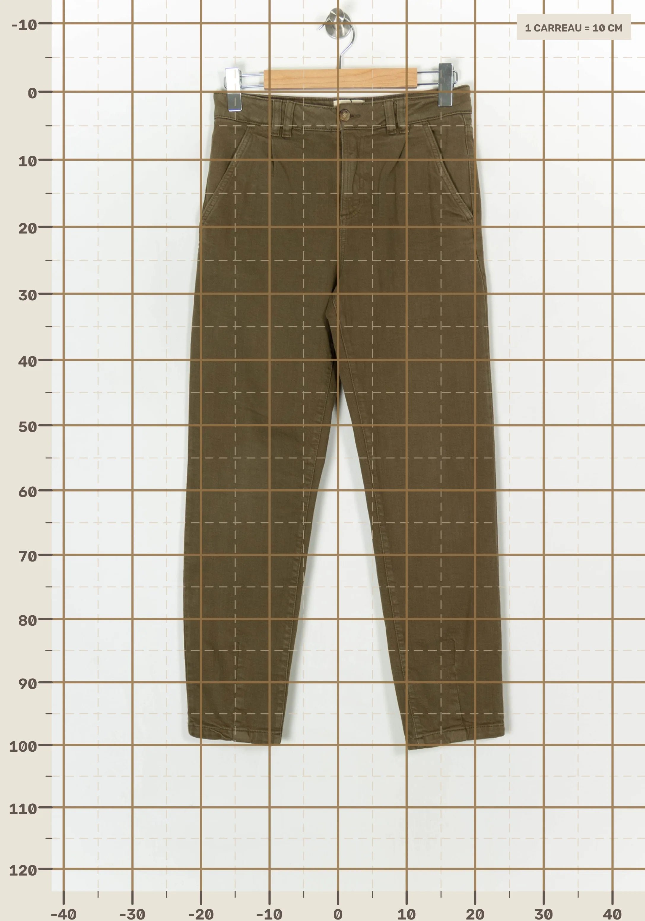 Pantalon SEZANE - Seconde main Vert