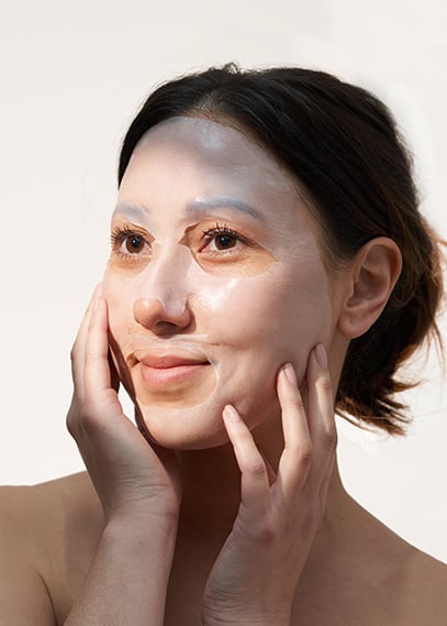 Biocellulose-masker voor een gladde huid CINQ MONDES No color