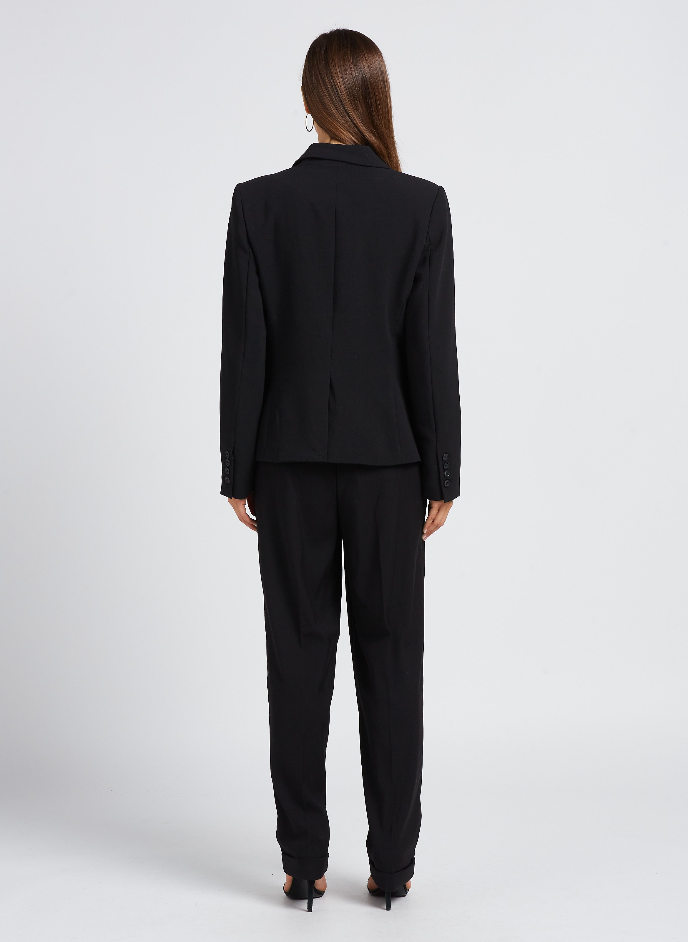 Wijde broek VILA Zwart