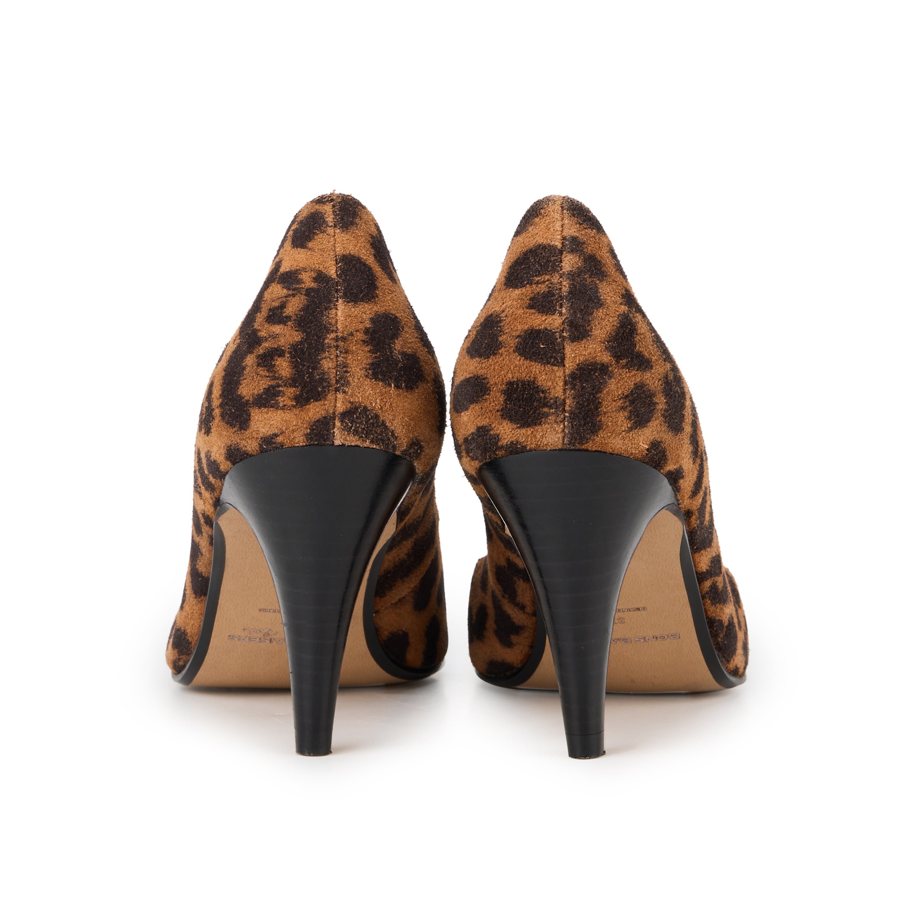 Beyou suede high heels  BONS BAISERS PARIS Brown