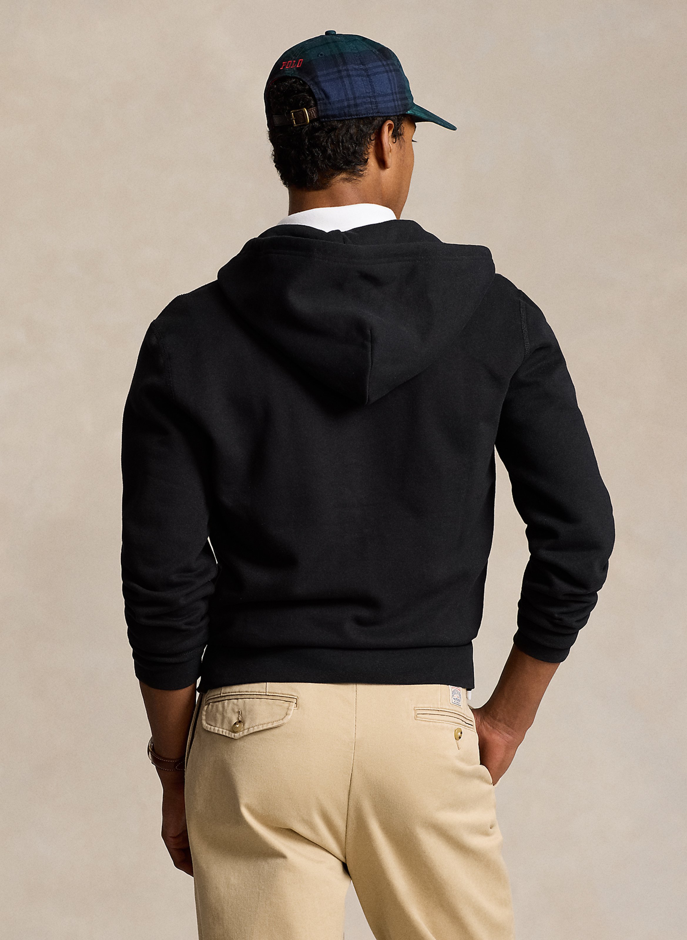 Cotton-blend hoodie POLO RALPH LAUREN Black