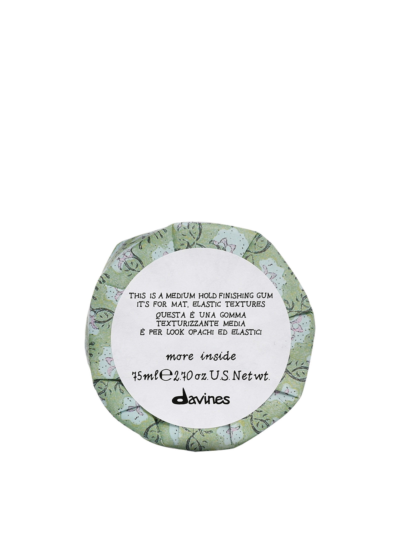 Medium Hold Finishing Gum DAVINES No color