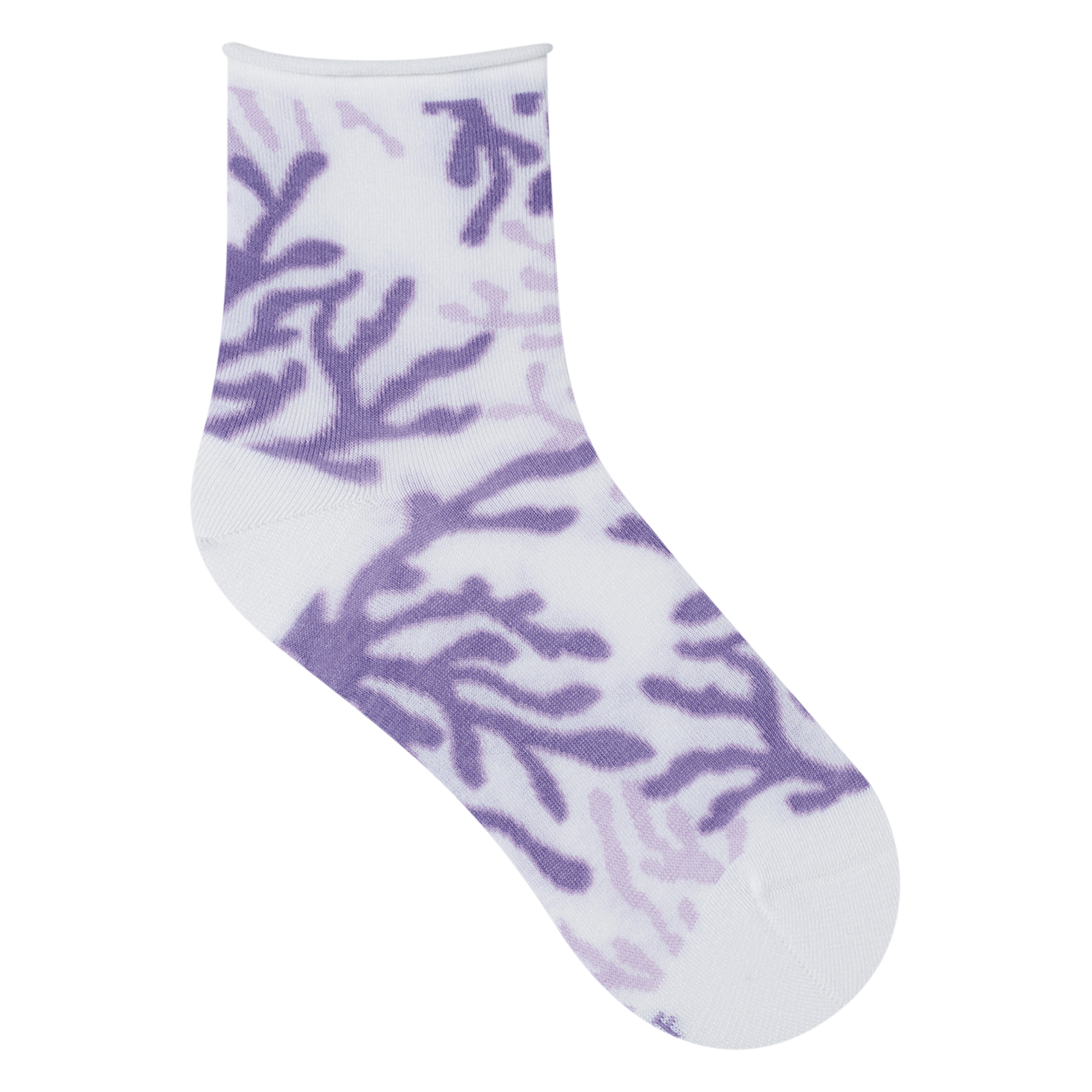 Chaussettes en coton mélangé imprimé BLEUFORET Blanc