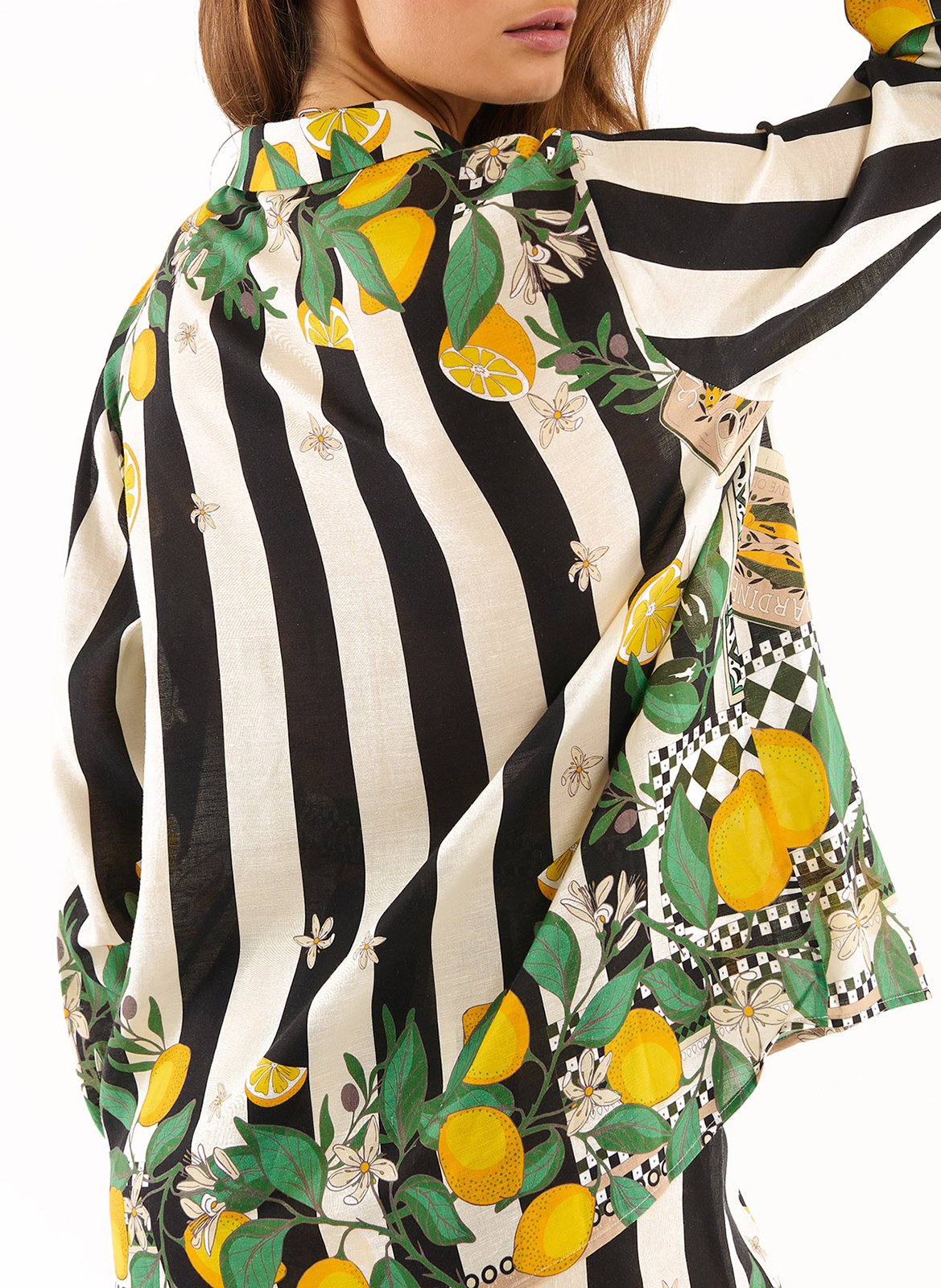 Chemise col classique WILD Black