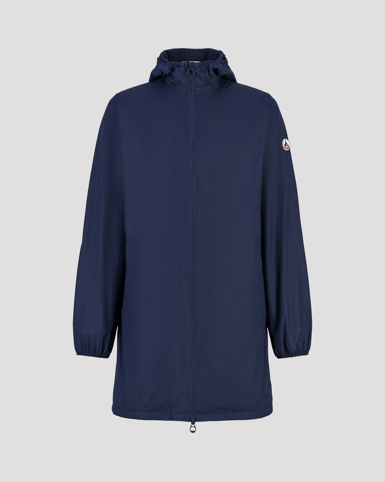 Long waterproof coat lined with fleece - Oban Polar JOTT Blue