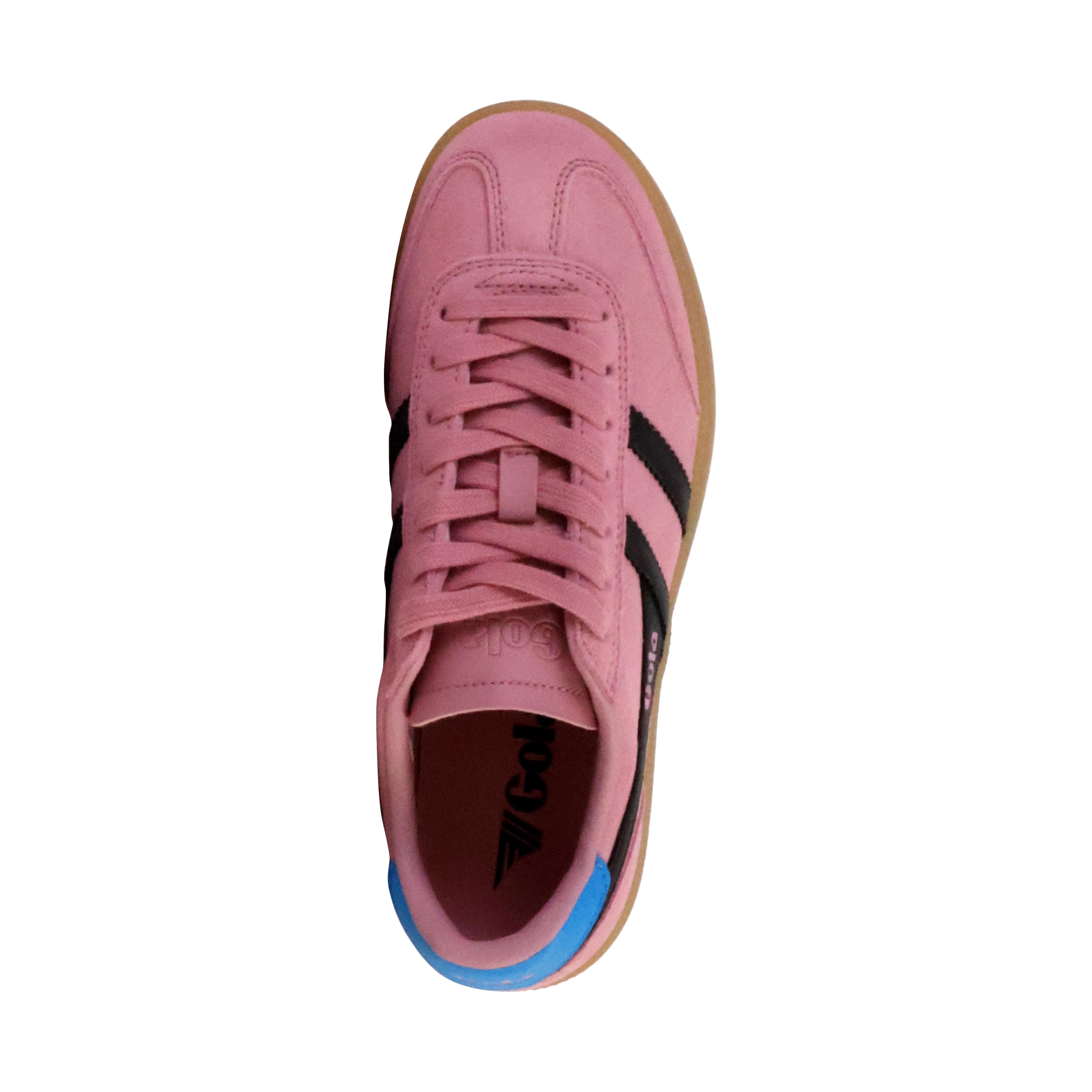 Leather basket sneaker Pink
